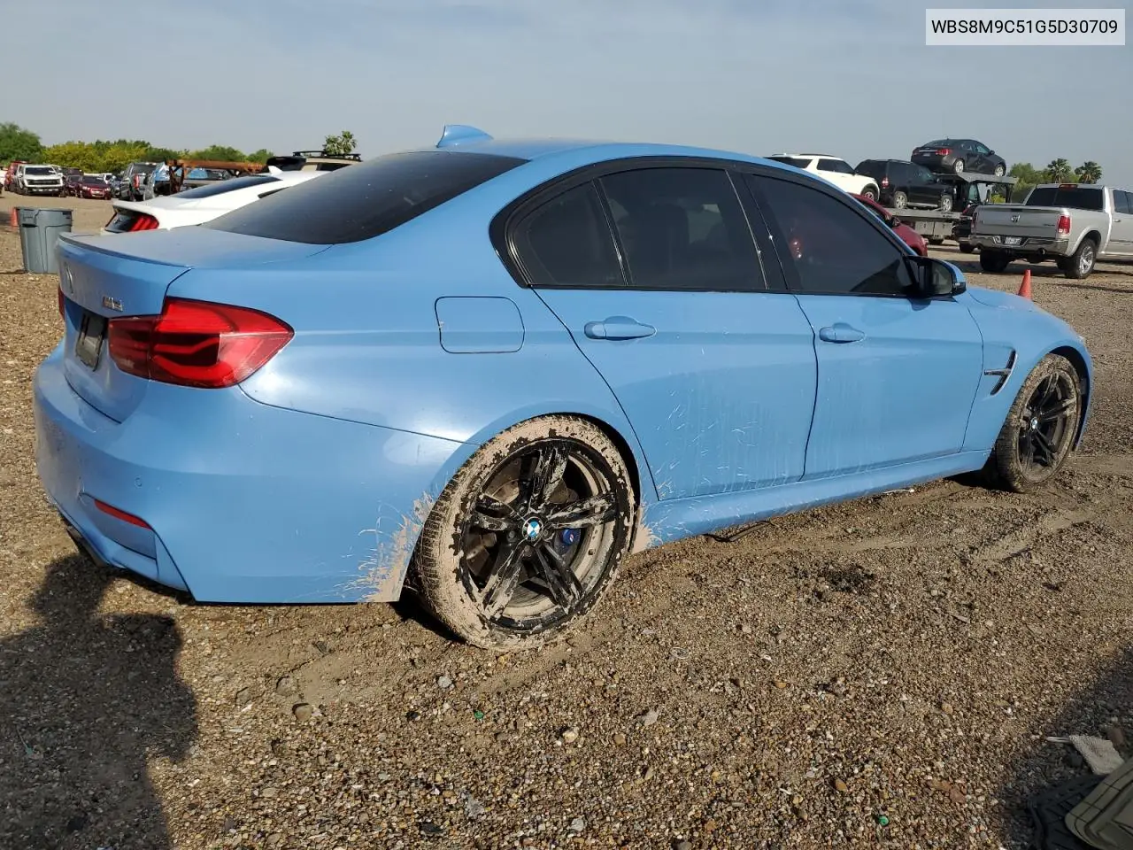 2016 BMW M3 VIN: WBS8M9C51G5D30709 Lot: 51336775