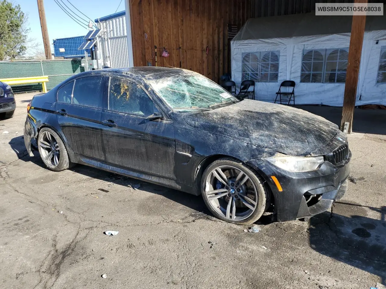 2016 BMW M3 VIN: WBS8M9C51G5E68038 Lot: 53272435