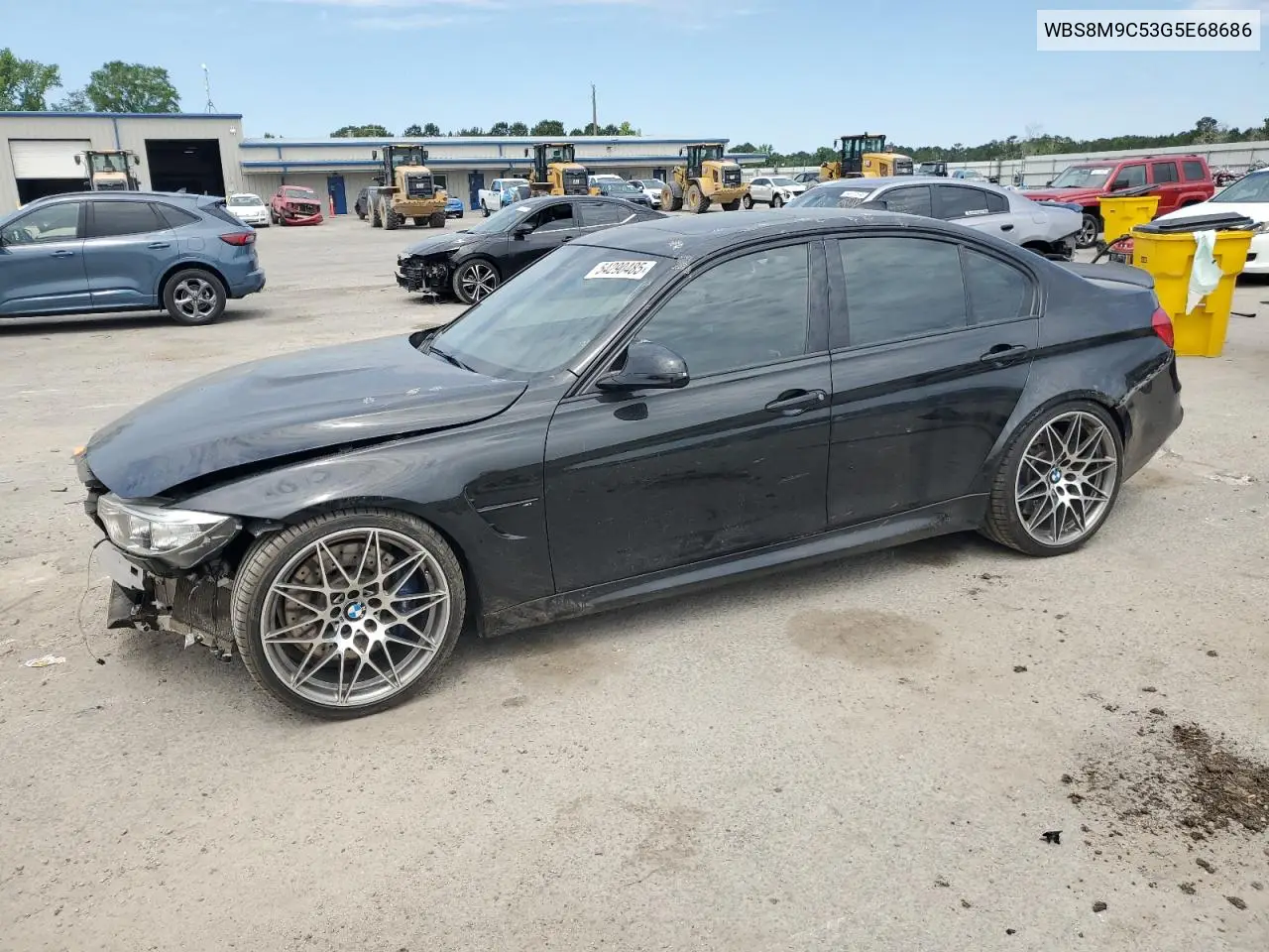 2016 BMW M3 VIN: WBS8M9C53G5E68686 Lot: 54290485