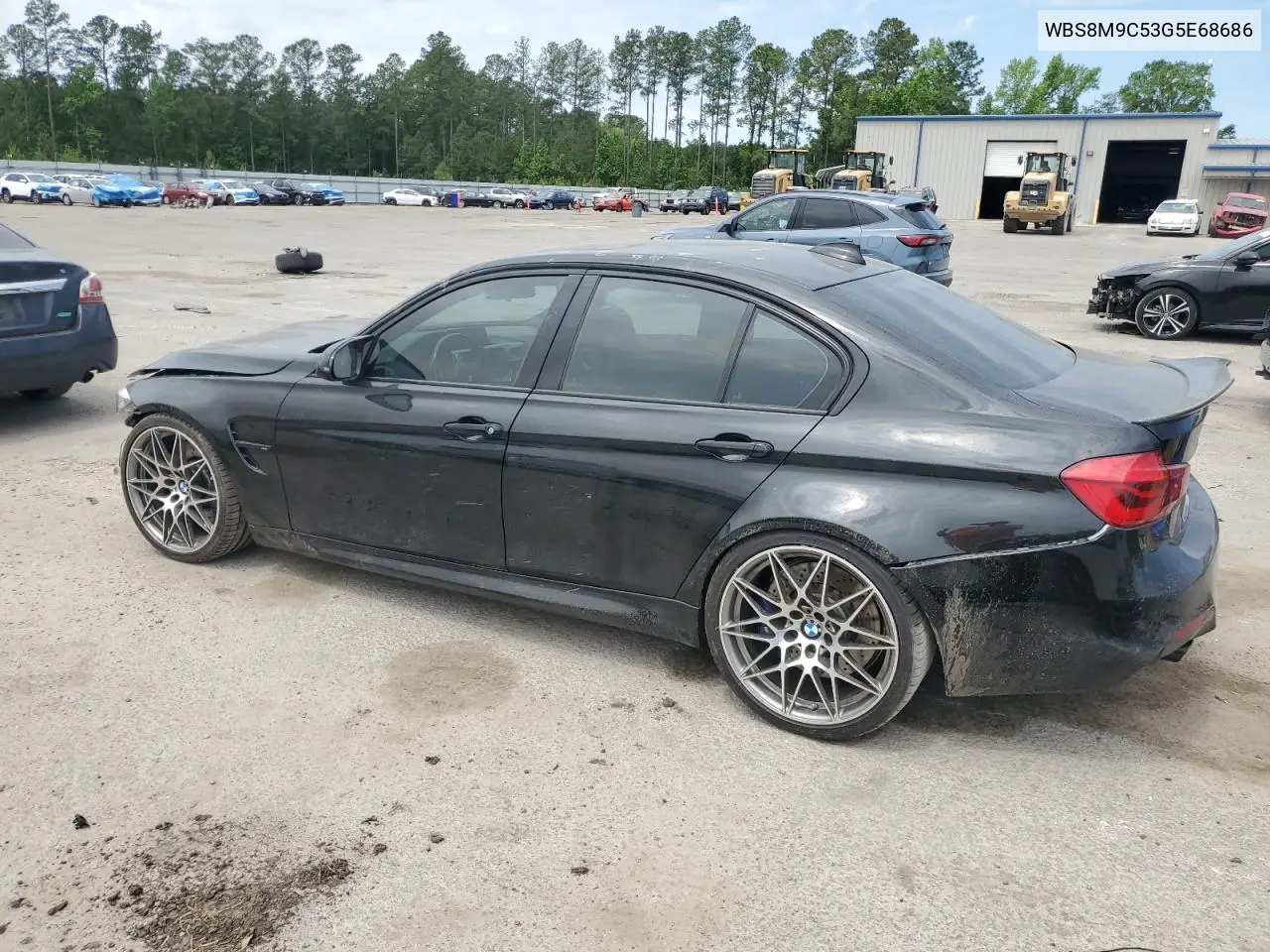 2016 BMW M3 VIN: WBS8M9C53G5E68686 Lot: 54290485