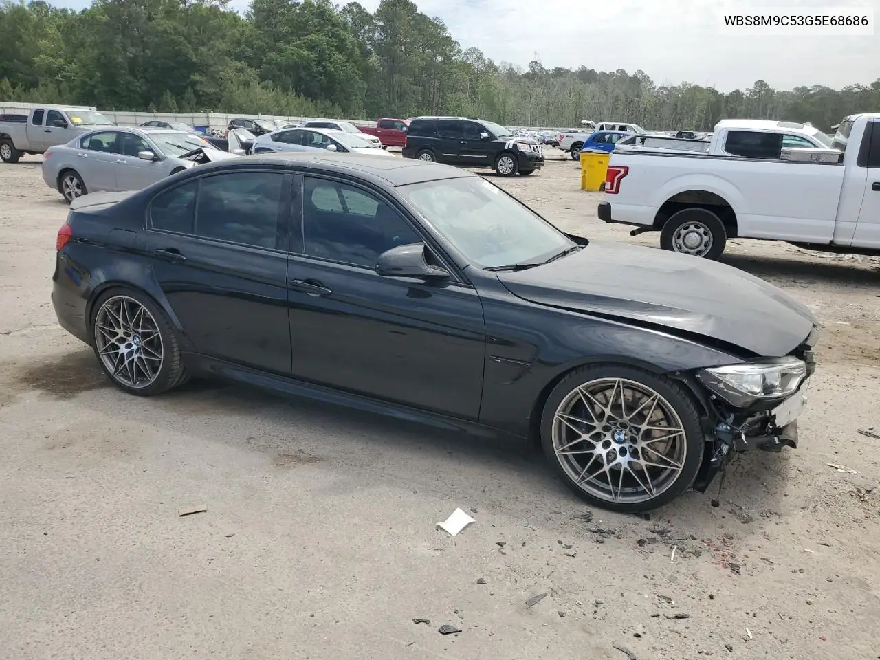 2016 BMW M3 VIN: WBS8M9C53G5E68686 Lot: 54290485