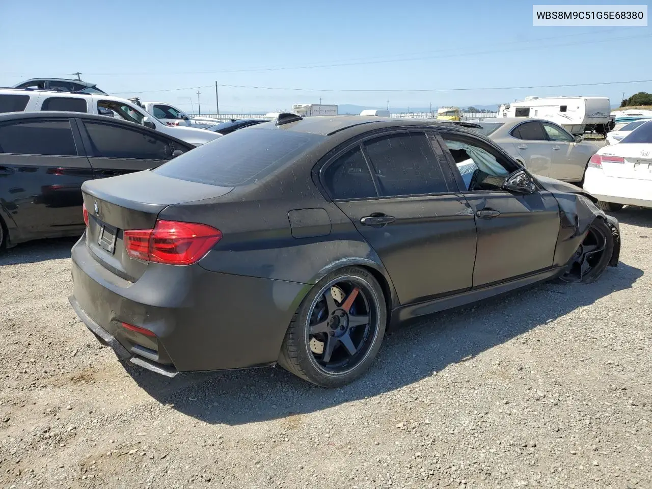 2016 BMW M3 VIN: WBS8M9C51G5E68380 Lot: 55875345