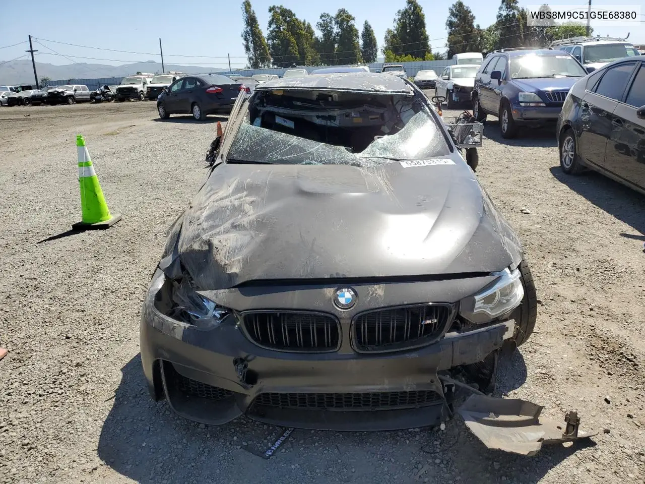 2016 BMW M3 VIN: WBS8M9C51G5E68380 Lot: 55875345