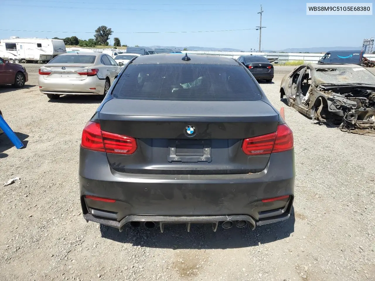 2016 BMW M3 VIN: WBS8M9C51G5E68380 Lot: 55875345