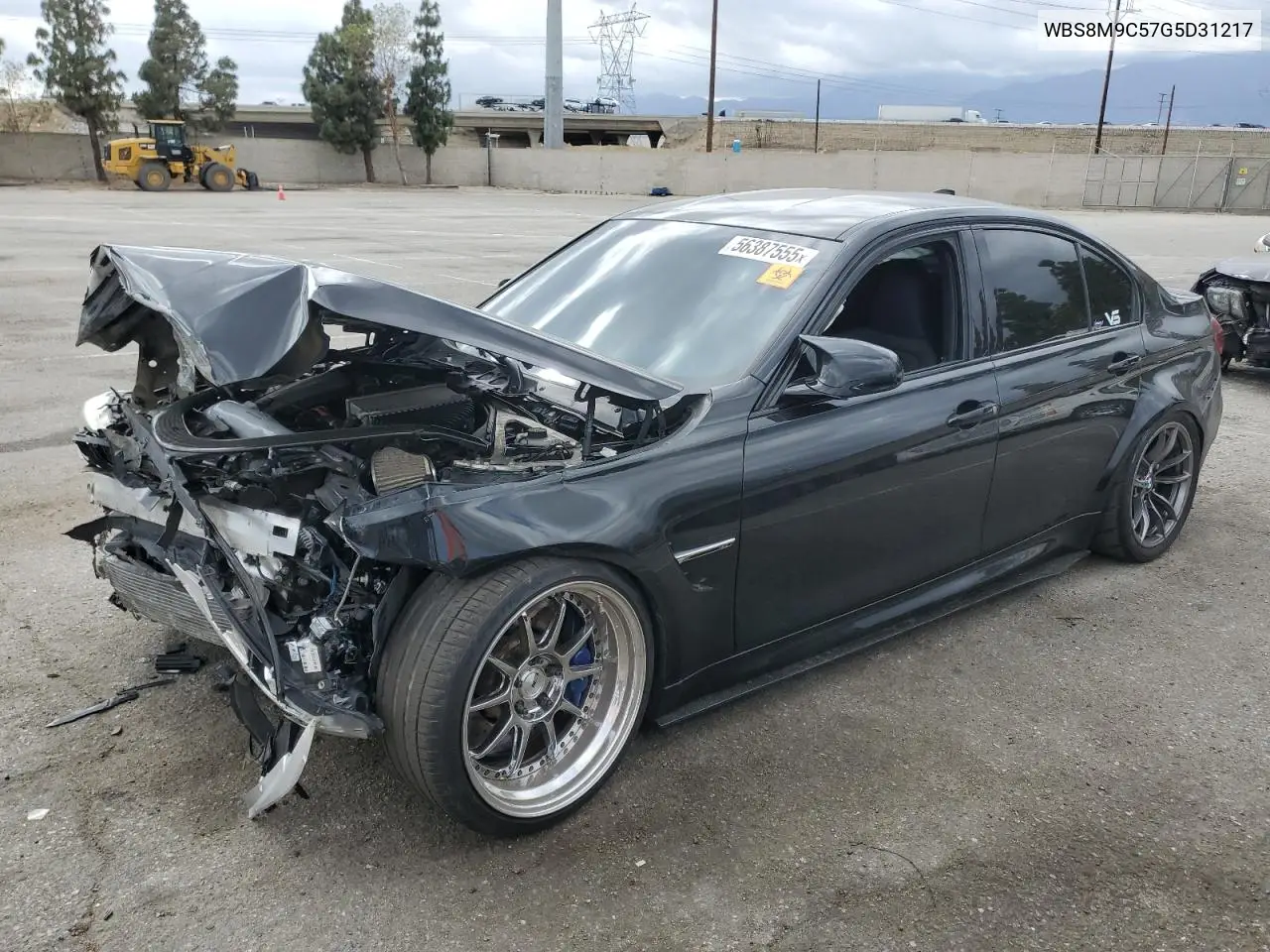 2016 BMW M3 VIN: WBS8M9C57G5D31217 Lot: 56387555