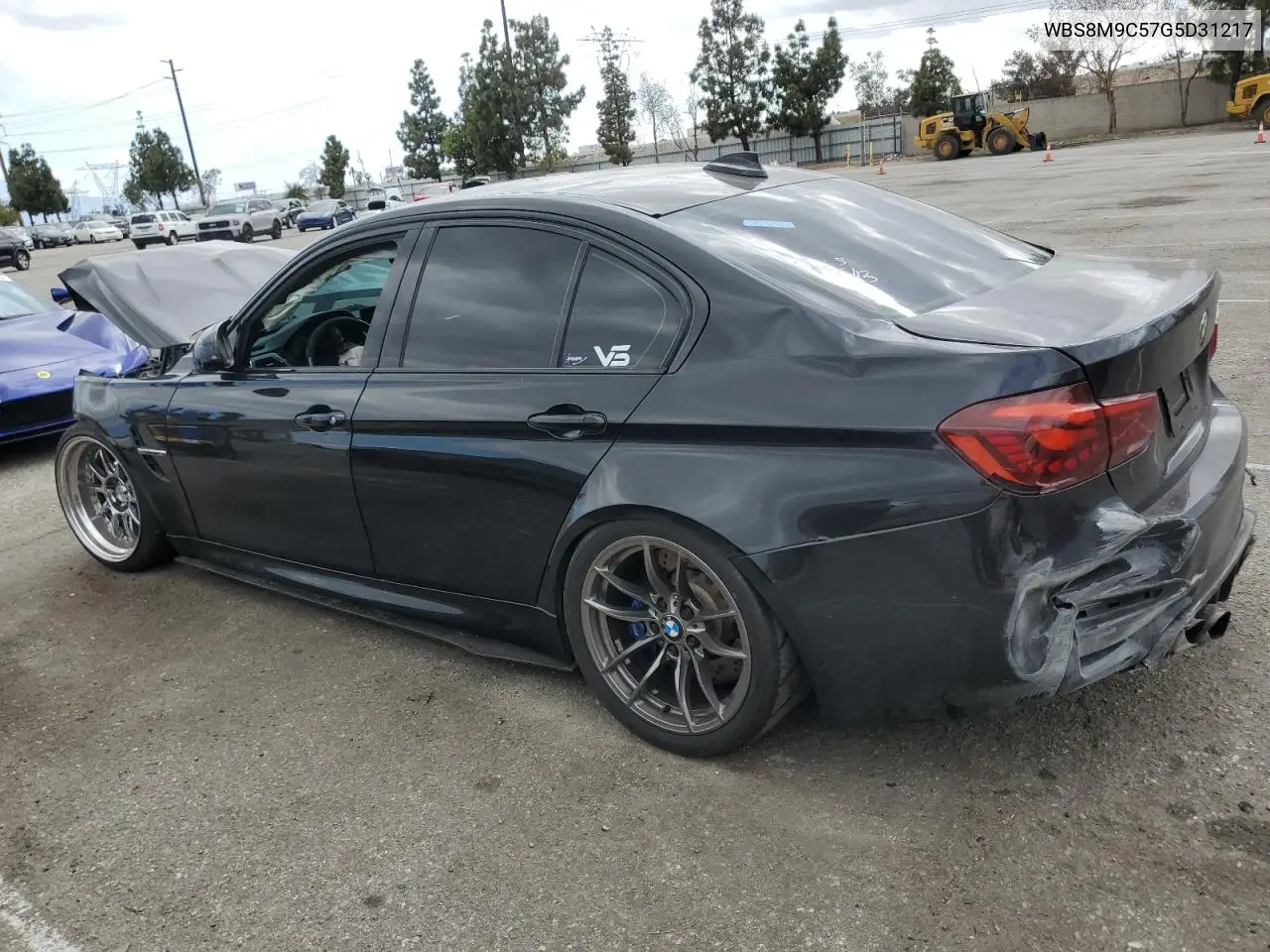 2016 BMW M3 VIN: WBS8M9C57G5D31217 Lot: 56387555