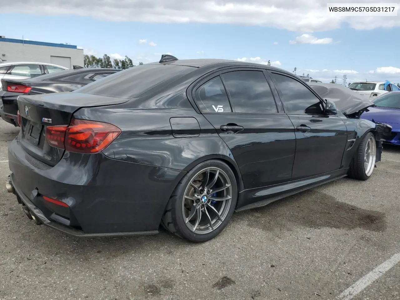 2016 BMW M3 VIN: WBS8M9C57G5D31217 Lot: 56387555