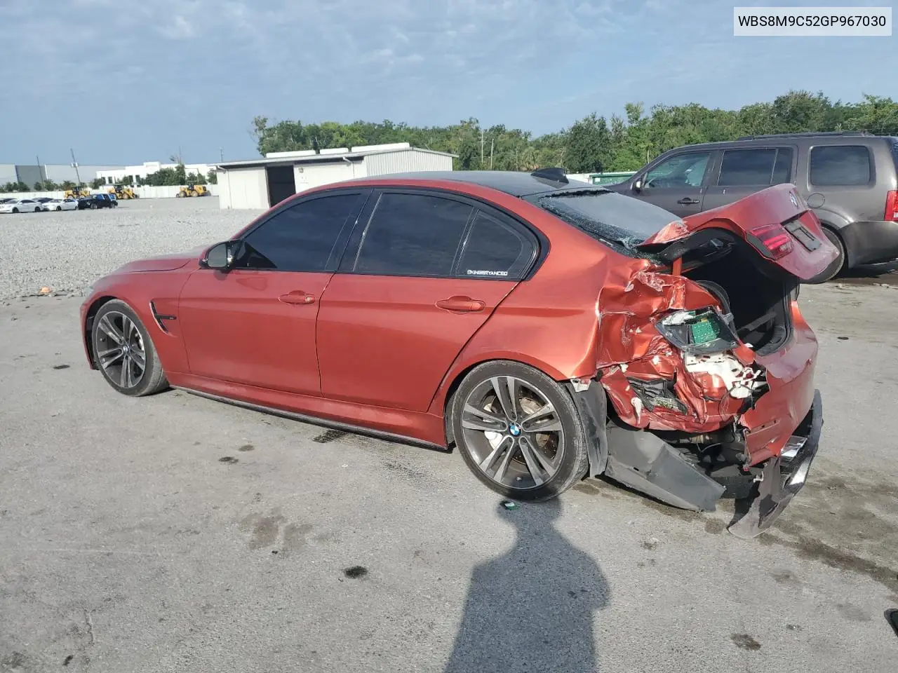 2016 BMW M3 VIN: WBS8M9C52GP967030 Lot: 57950385