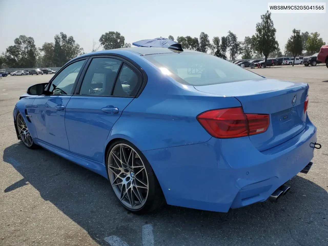 2016 BMW M3 VIN: WBS8M9C52G5G41565 Lot: 64564955