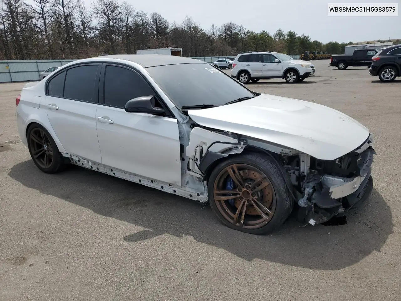 2017 BMW M3 VIN: WBS8M9C51H5G83579 Lot: 54537025