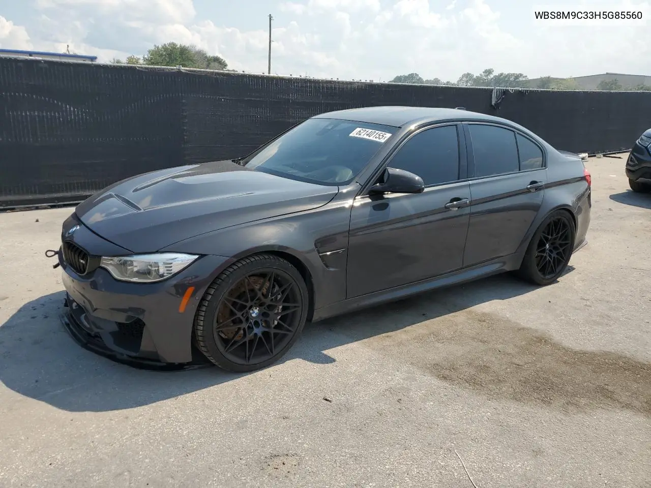 2017 BMW M3 VIN: WBS8M9C33H5G85560 Lot: 62140155