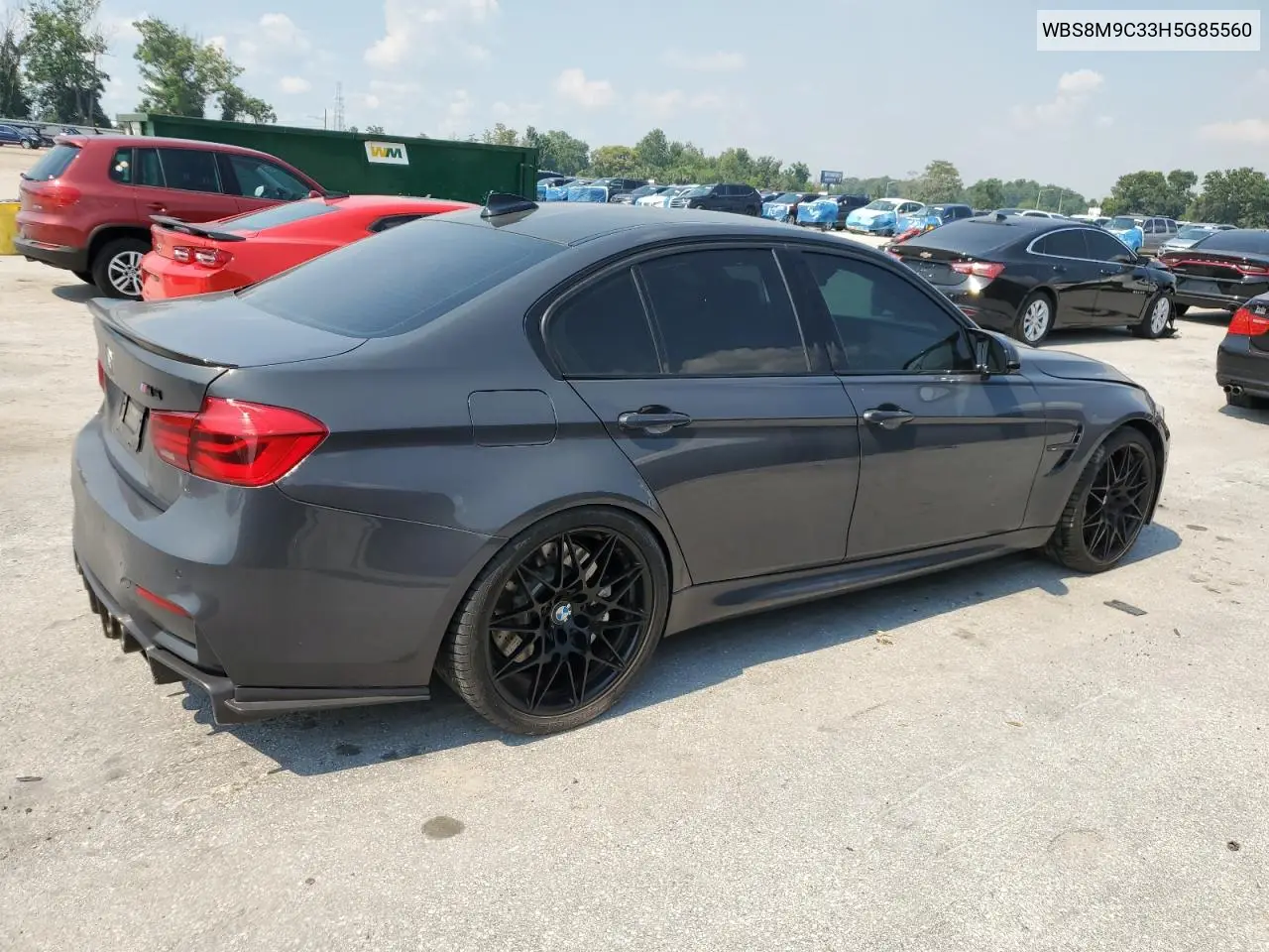 2017 BMW M3 VIN: WBS8M9C33H5G85560 Lot: 62140155