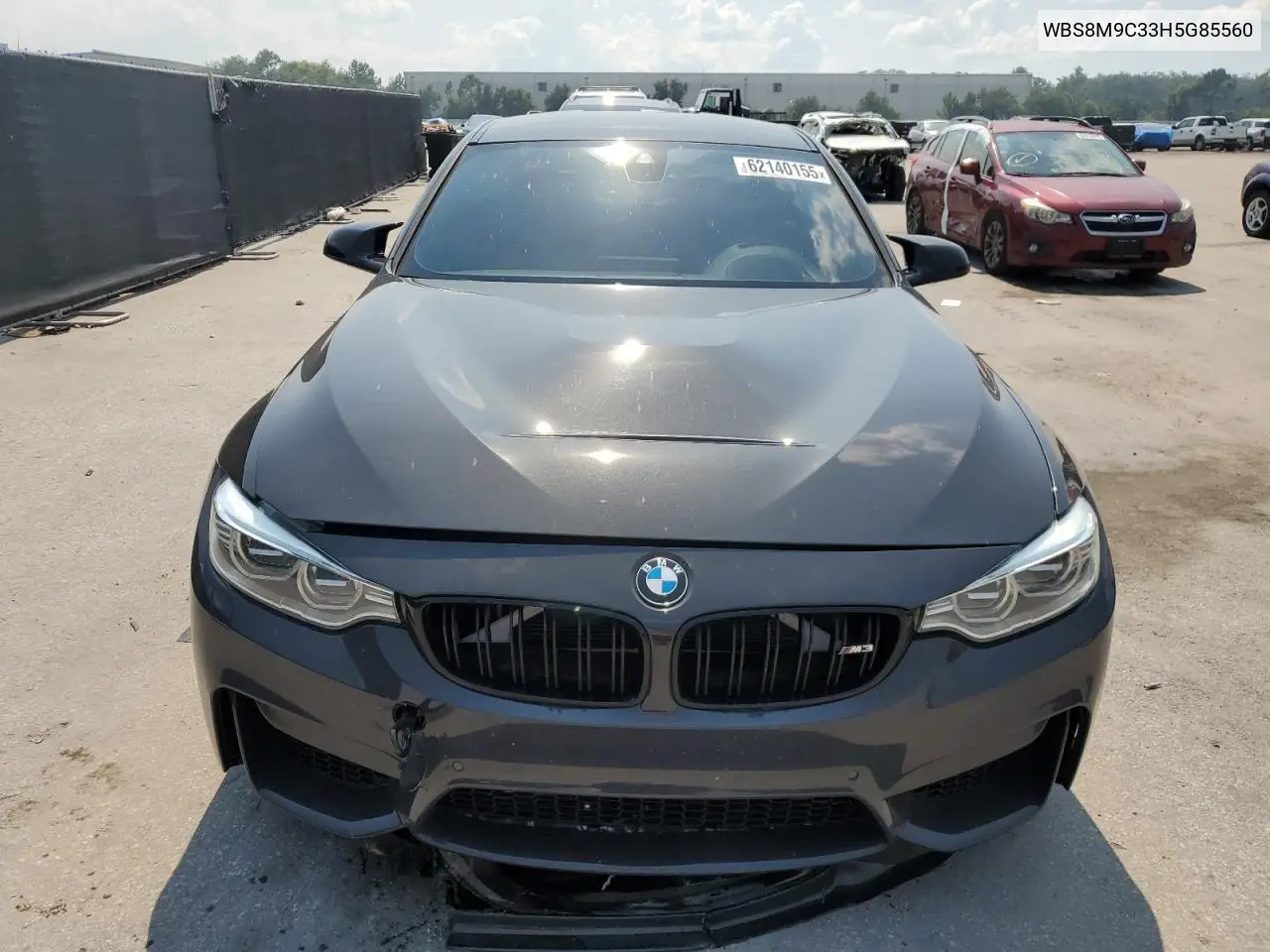 2017 BMW M3 VIN: WBS8M9C33H5G85560 Lot: 62140155