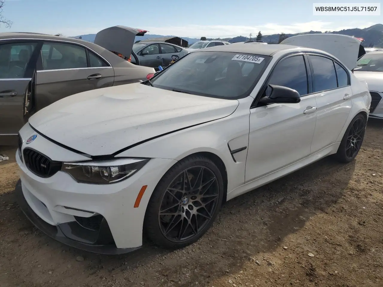 2018 BMW M3 VIN: WBS8M9C51J5L71507 Lot: 47104705