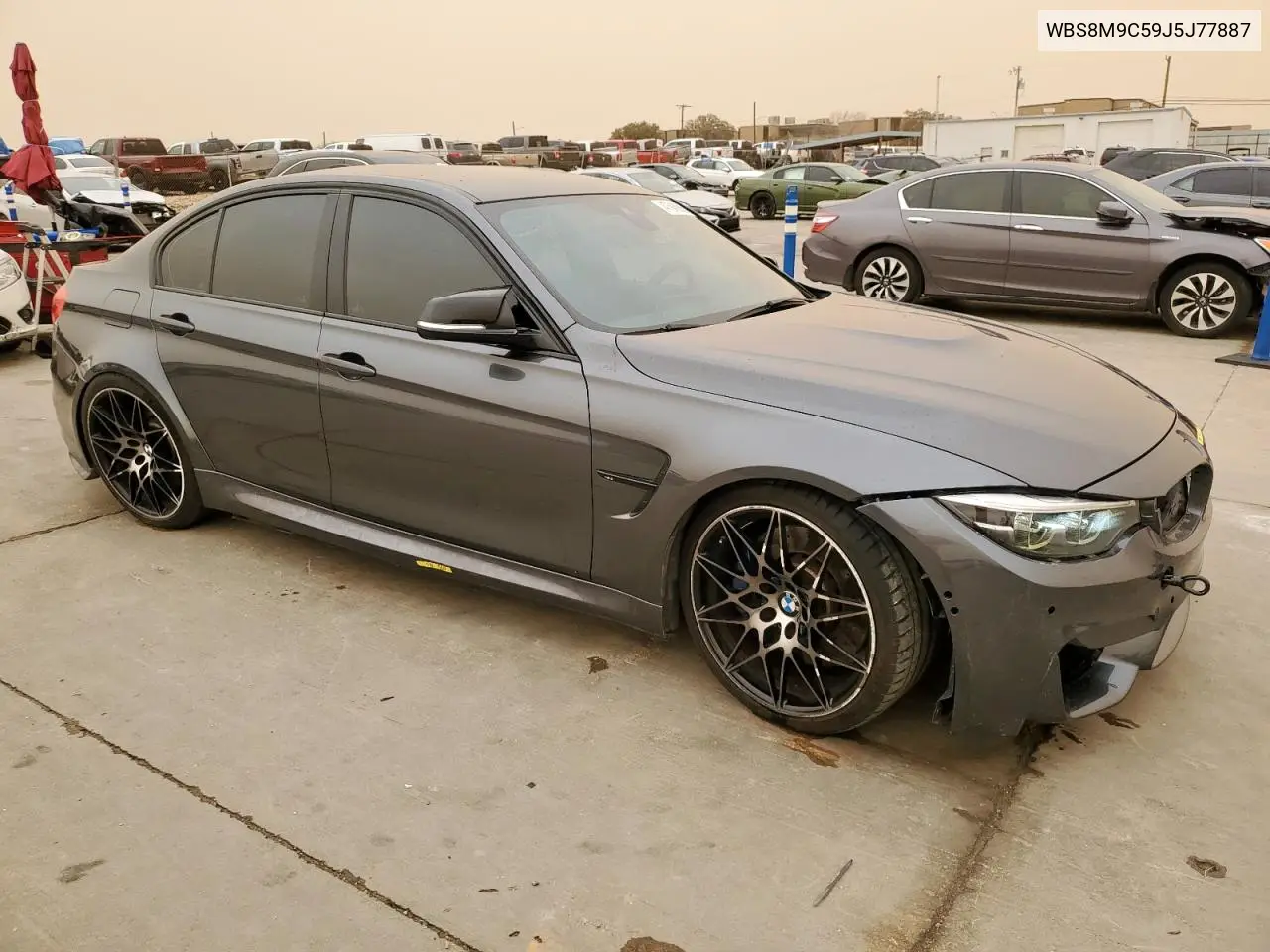 2018 BMW M3 VIN: WBS8M9C59J5J77887 Lot: 47548905