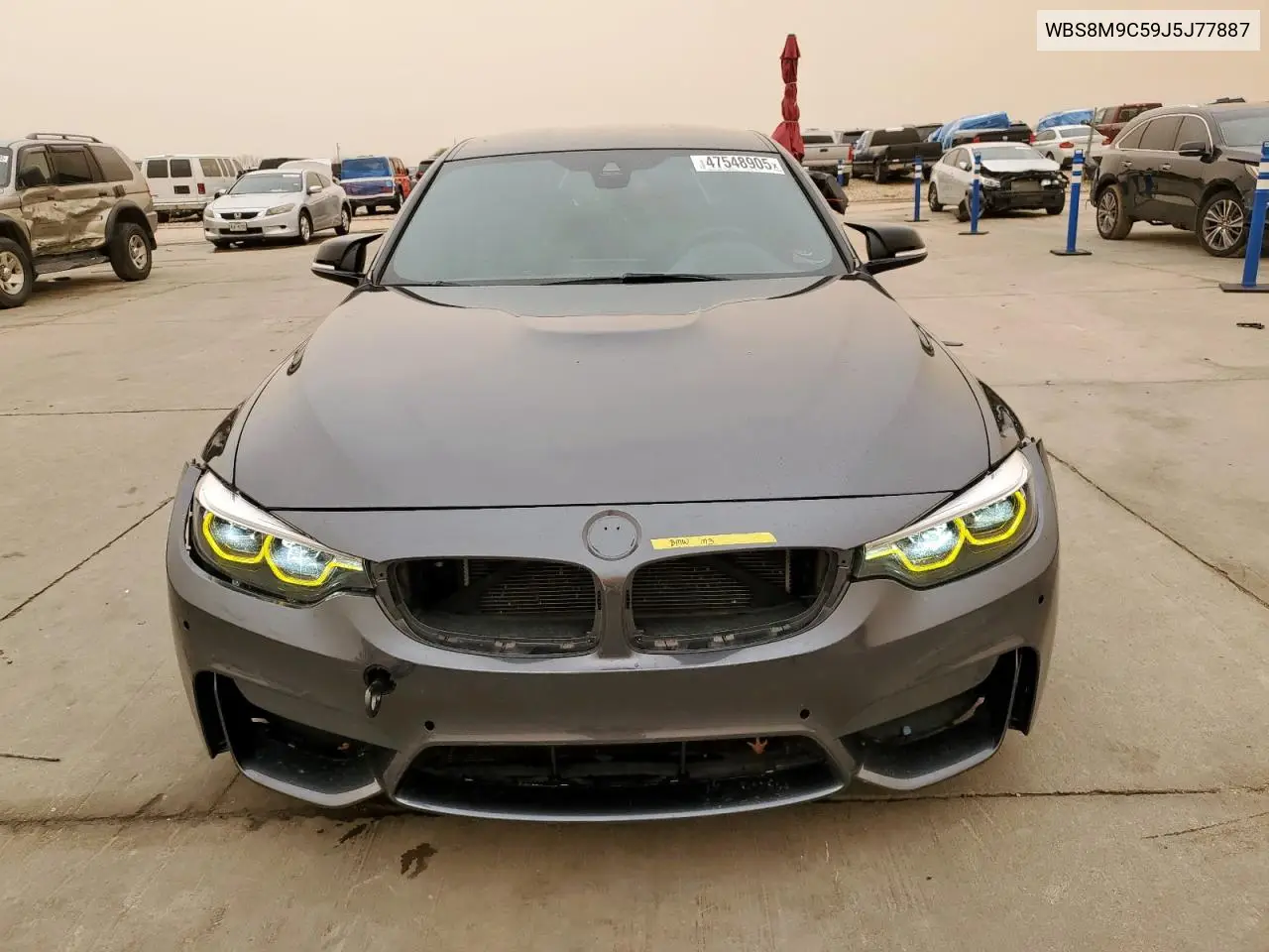 2018 BMW M3 VIN: WBS8M9C59J5J77887 Lot: 47548905