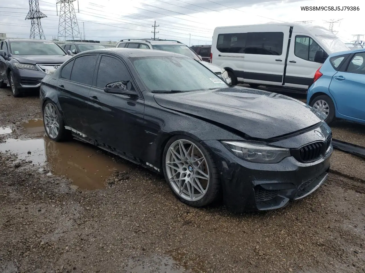 2018 BMW M3 VIN: WBS8M9C58J5J79386 Lot: 53724845