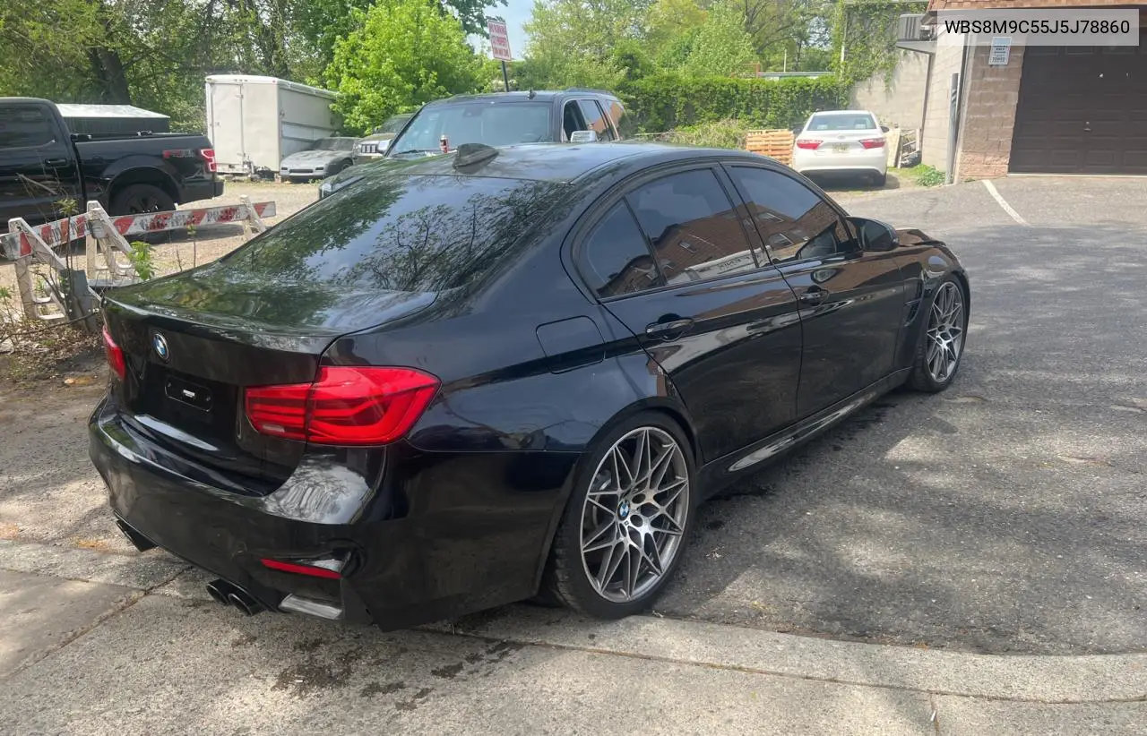 2018 BMW M3 VIN: WBS8M9C55J5J78860 Lot: 55635395