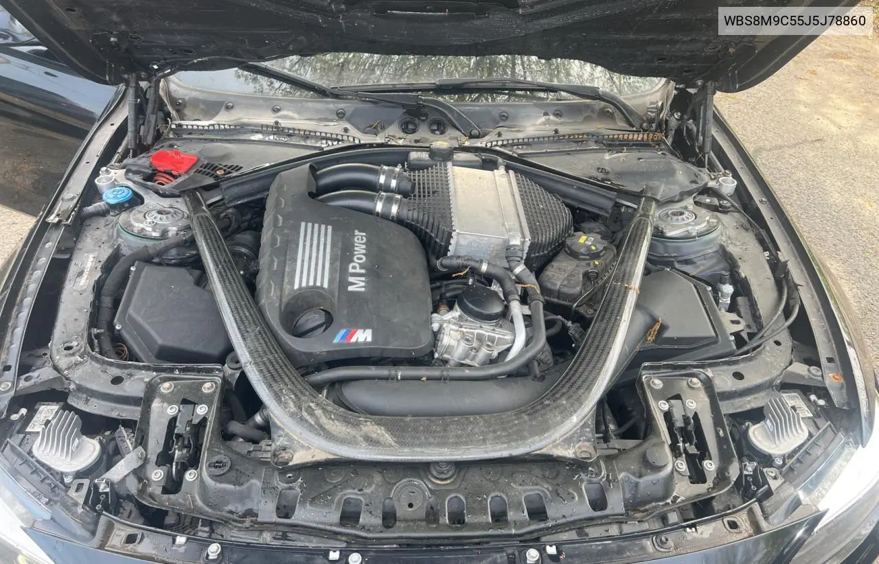 2018 BMW M3 VIN: WBS8M9C55J5J78860 Lot: 55635395