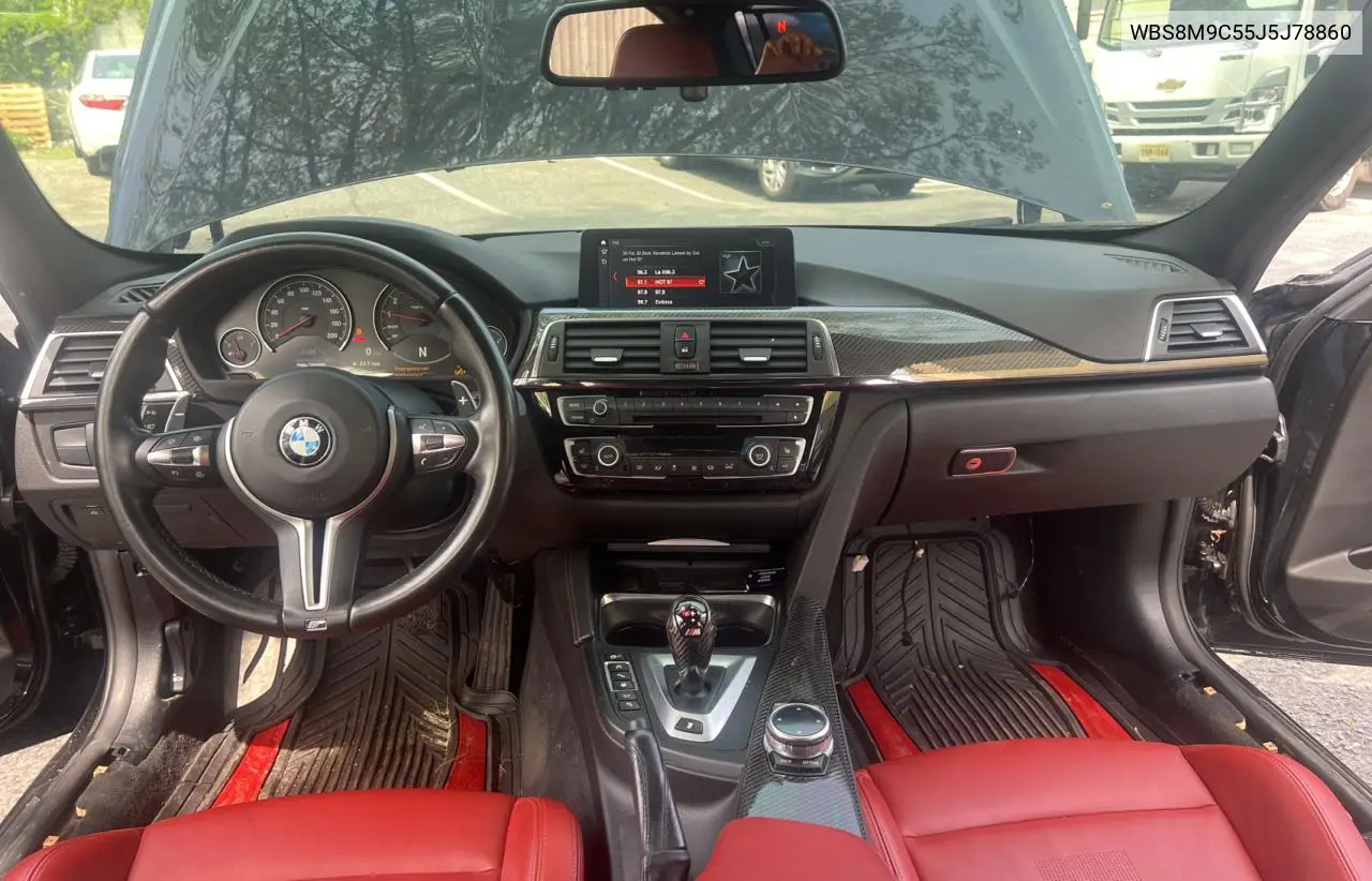 2018 BMW M3 VIN: WBS8M9C55J5J78860 Lot: 55635395
