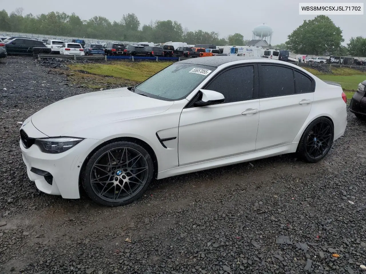 2018 BMW M3 VIN: WBS8M9C5XJ5L71702 Lot: 55657055