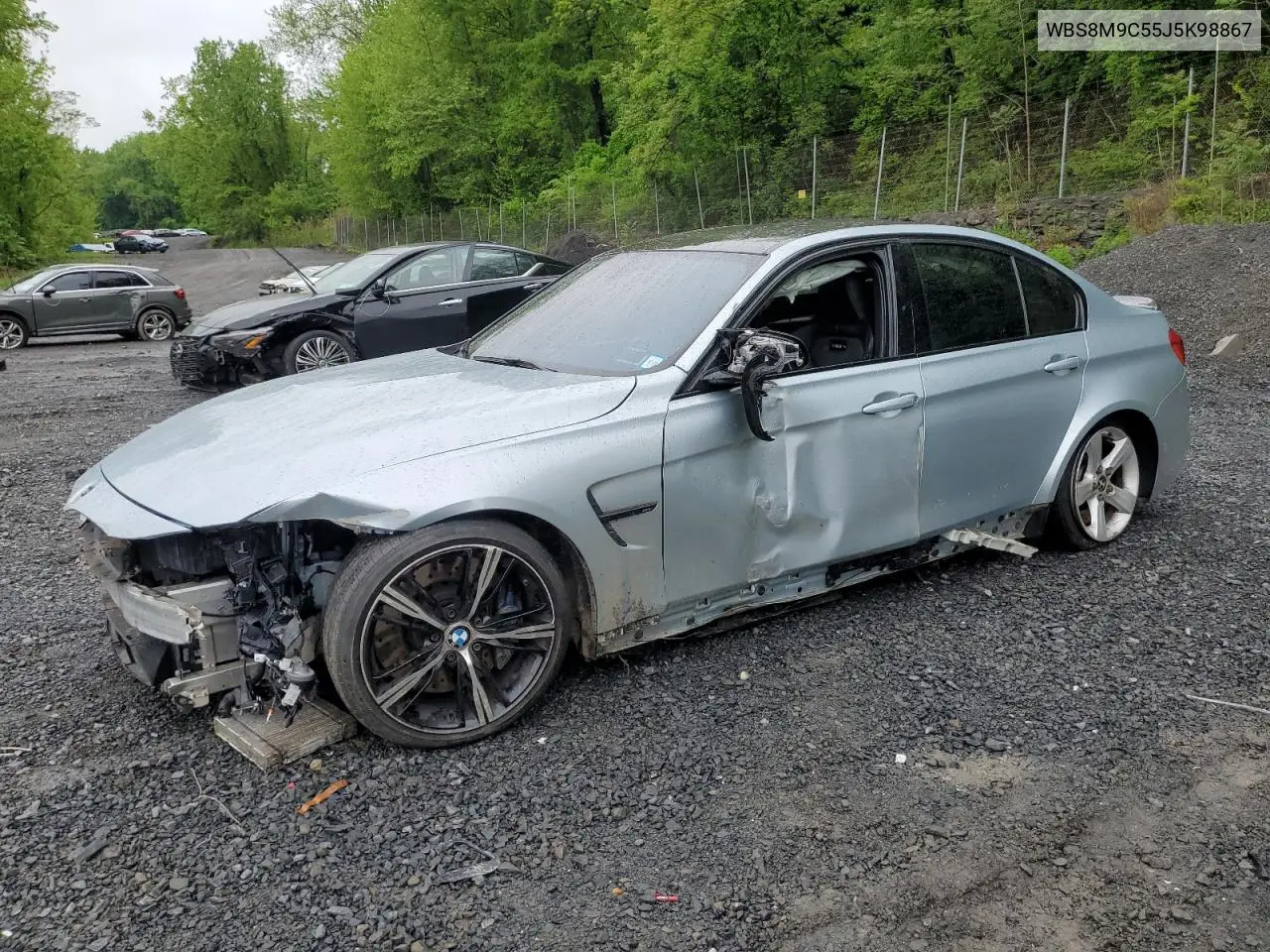2018 BMW M3 VIN: WBS8M9C55J5K98867 Lot: 56819745