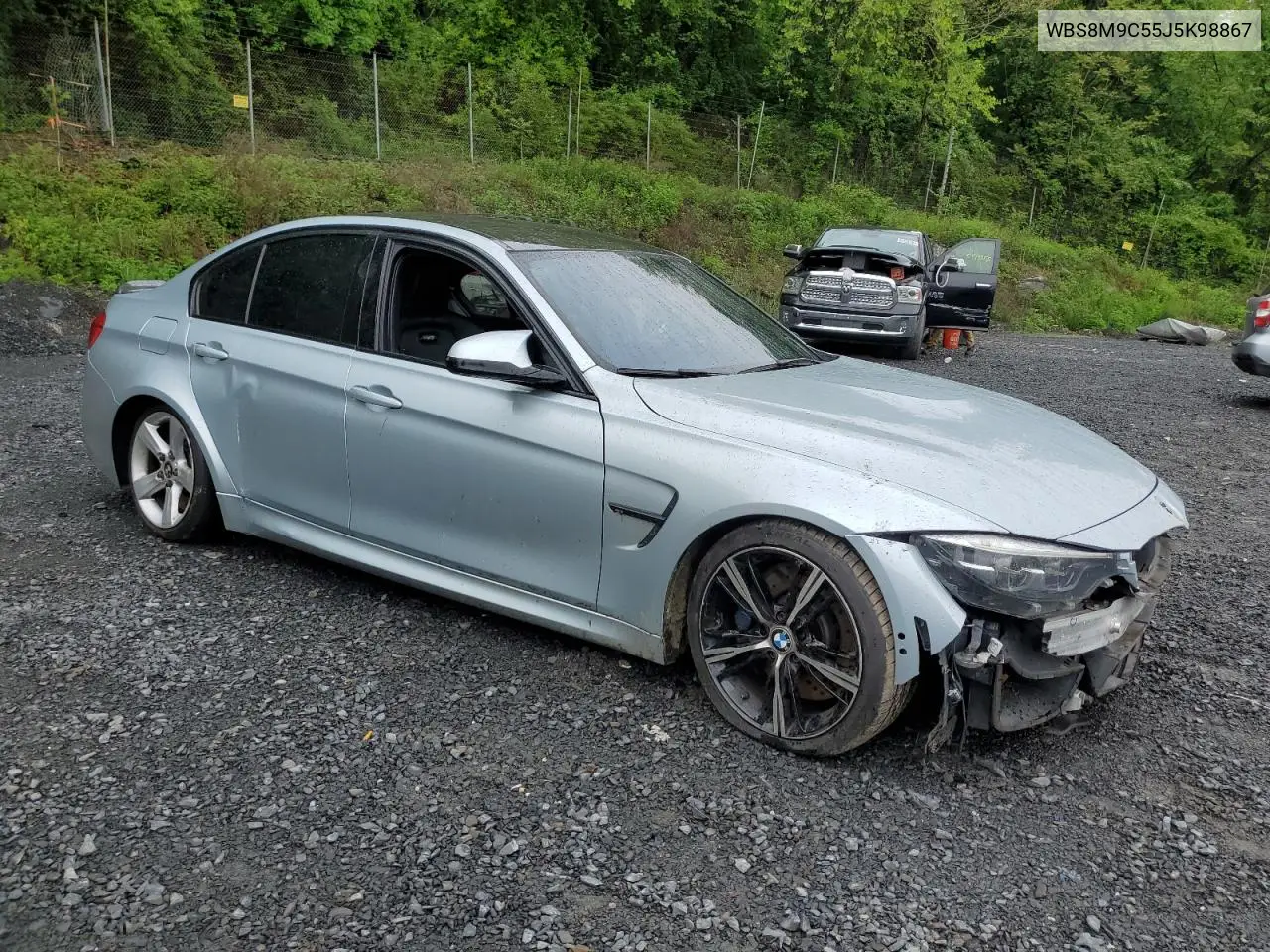 2018 BMW M3 VIN: WBS8M9C55J5K98867 Lot: 56819745
