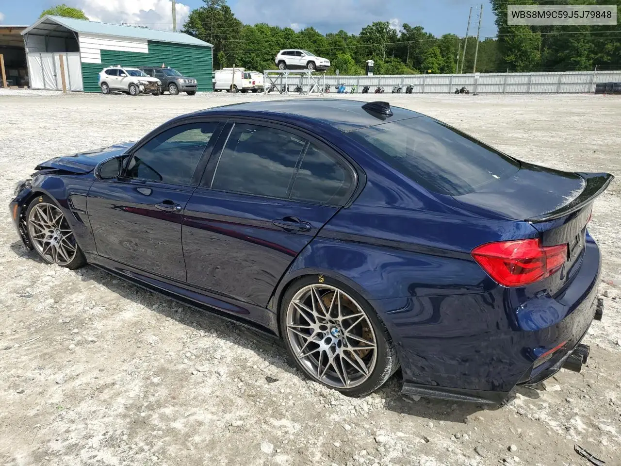 2018 BMW M3 VIN: WBS8M9C59J5J79848 Lot: 57026165