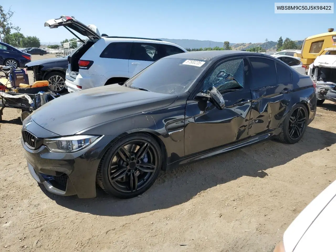 2018 BMW M3 VIN: WBS8M9C50J5K98422 Lot: 57500235