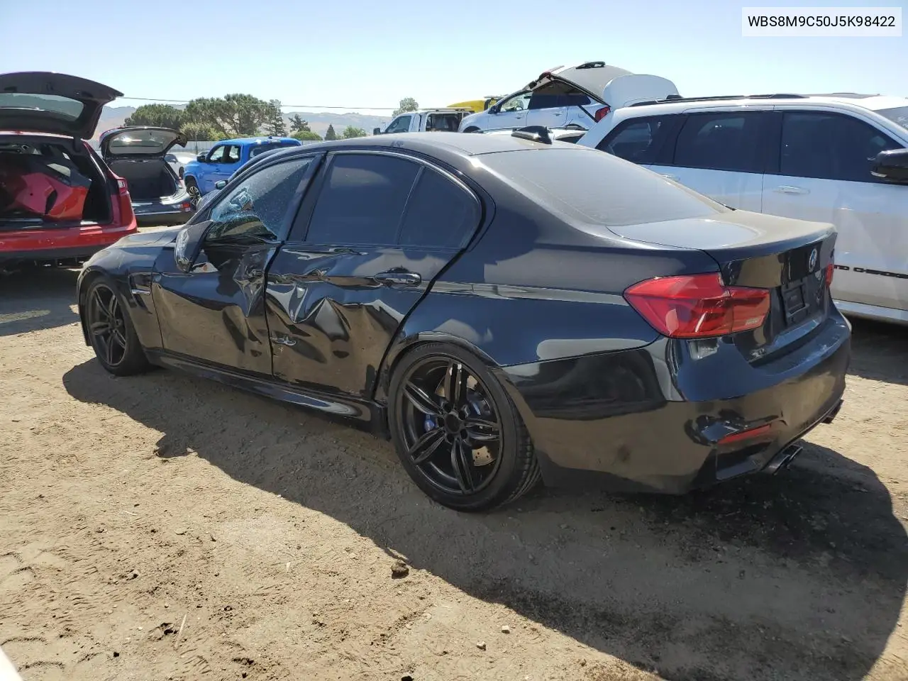 2018 BMW M3 VIN: WBS8M9C50J5K98422 Lot: 57500235