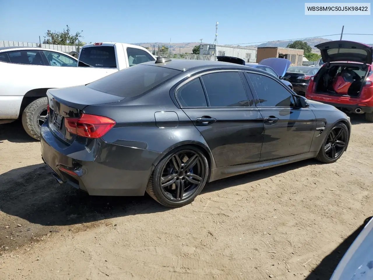 2018 BMW M3 VIN: WBS8M9C50J5K98422 Lot: 57500235