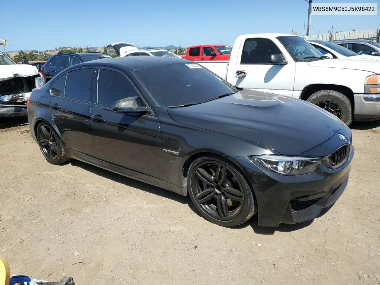 2018 BMW M3 VIN: WBS8M9C50J5K98422 Lot: 57500235