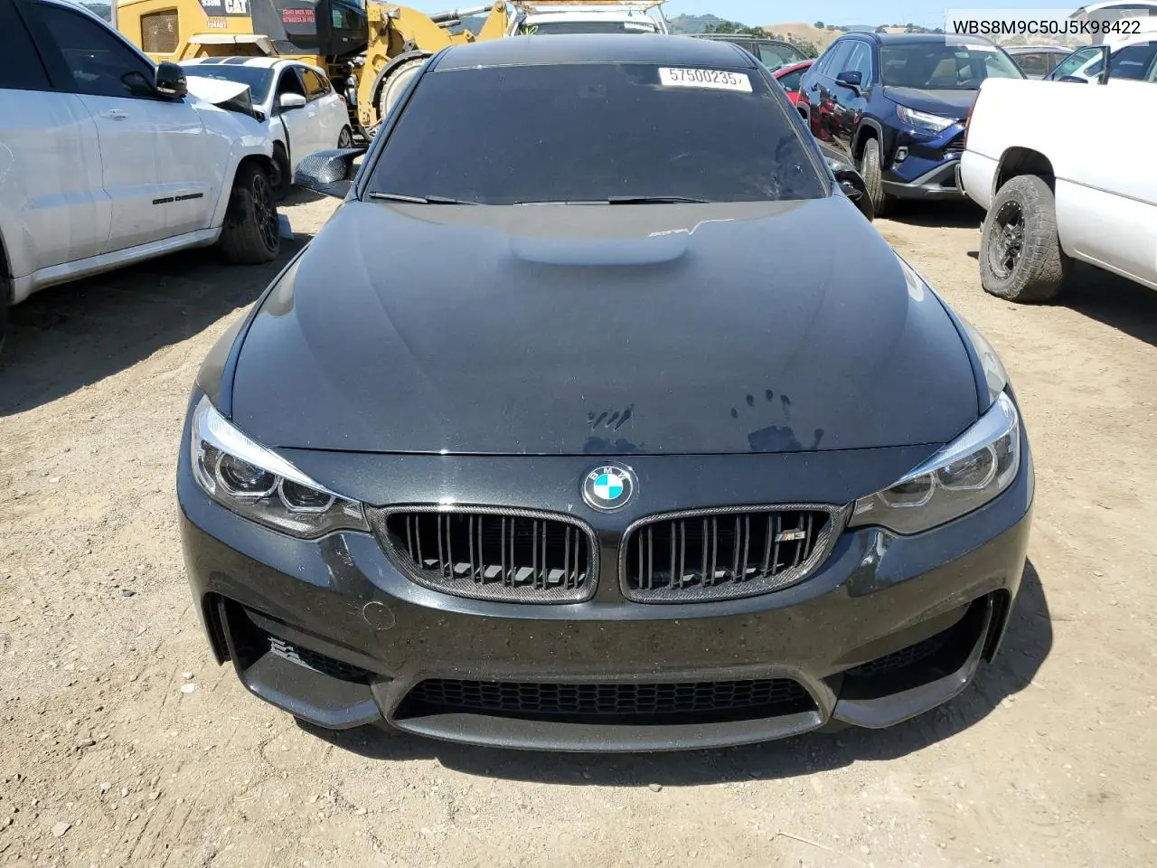 2018 BMW M3 VIN: WBS8M9C50J5K98422 Lot: 57500235