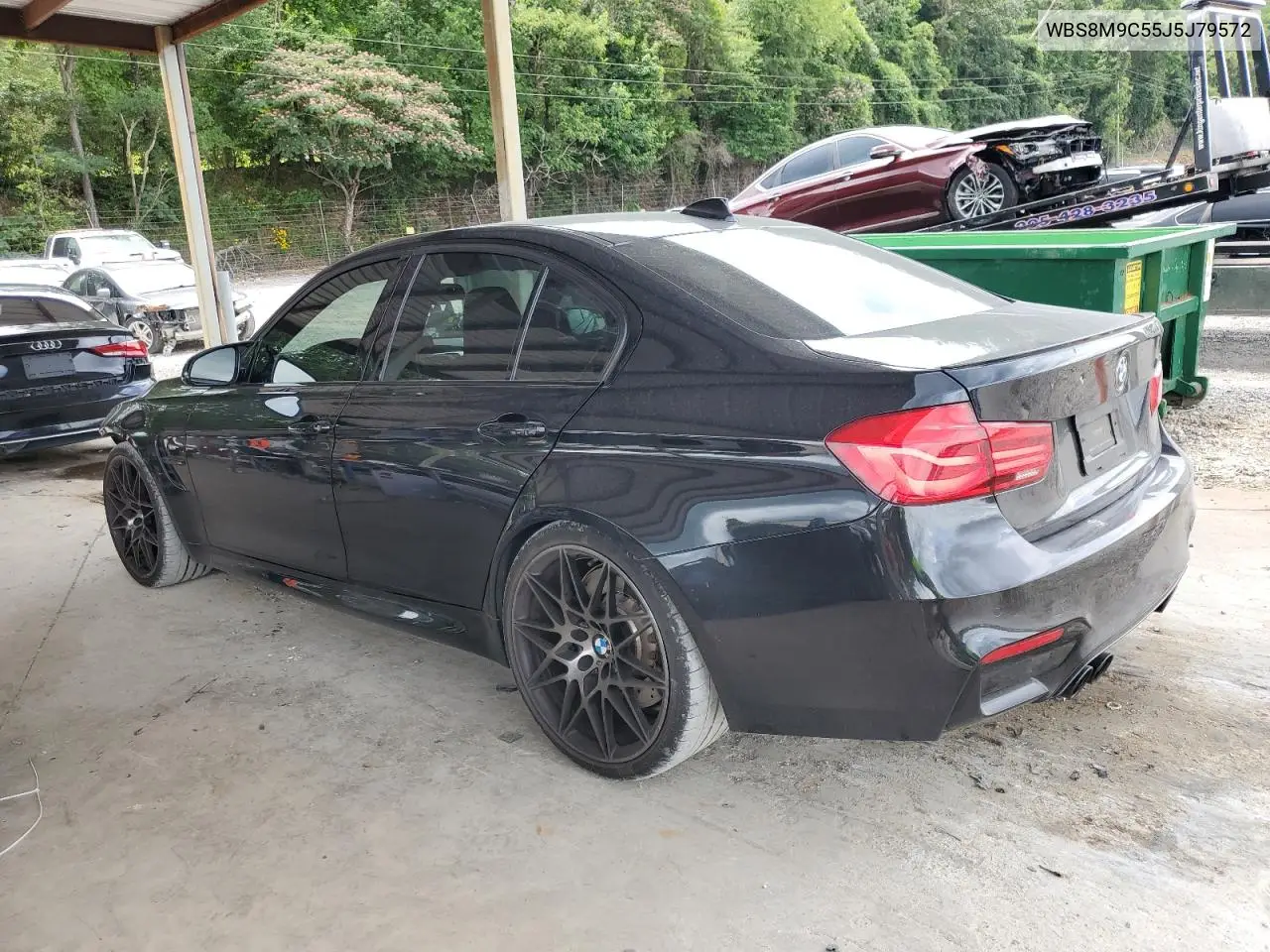 2018 BMW M3 VIN: WBS8M9C55J5J79572 Lot: 58897665
