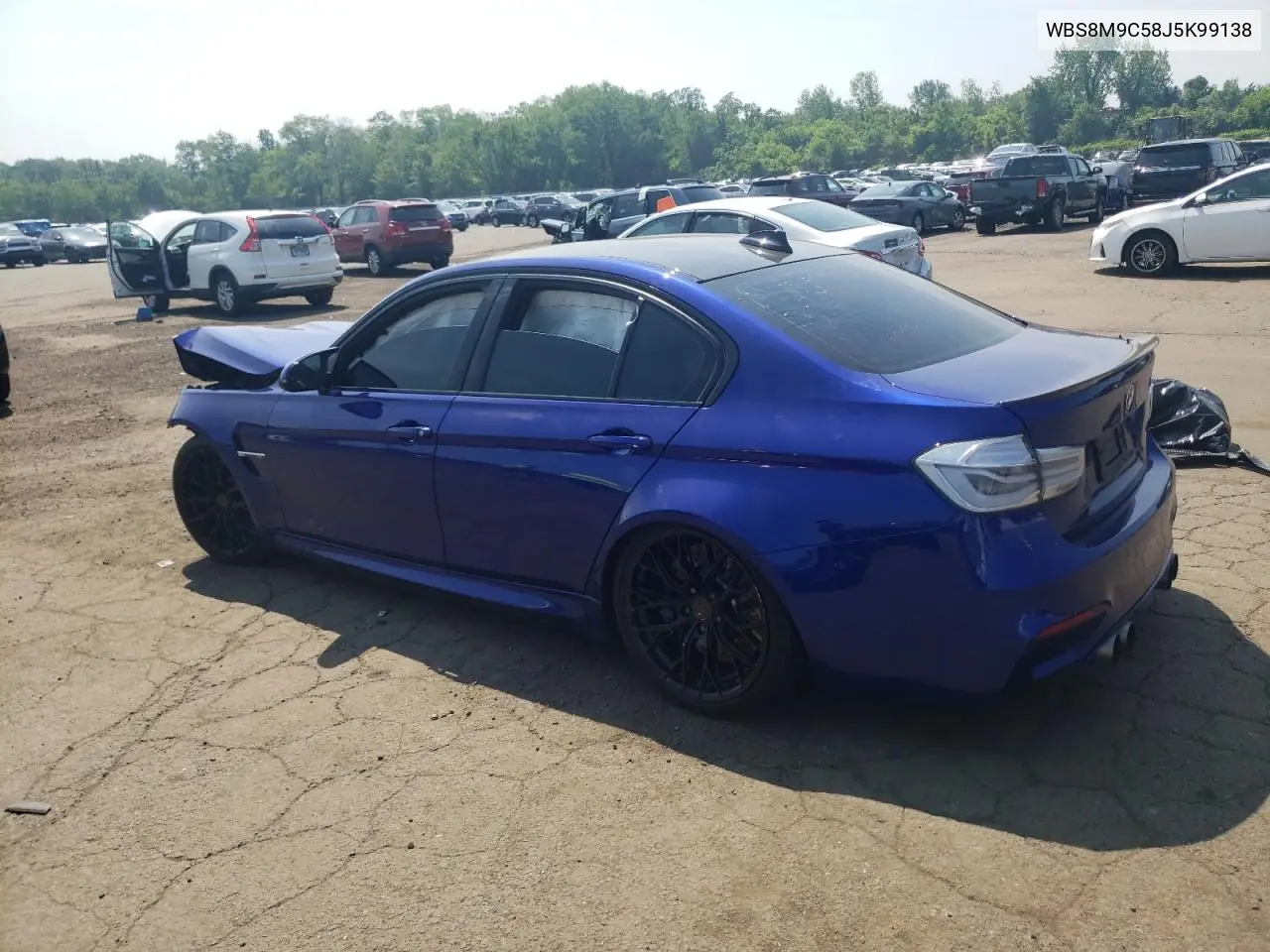 2018 BMW M3 VIN: WBS8M9C58J5K99138 Lot: 60116885