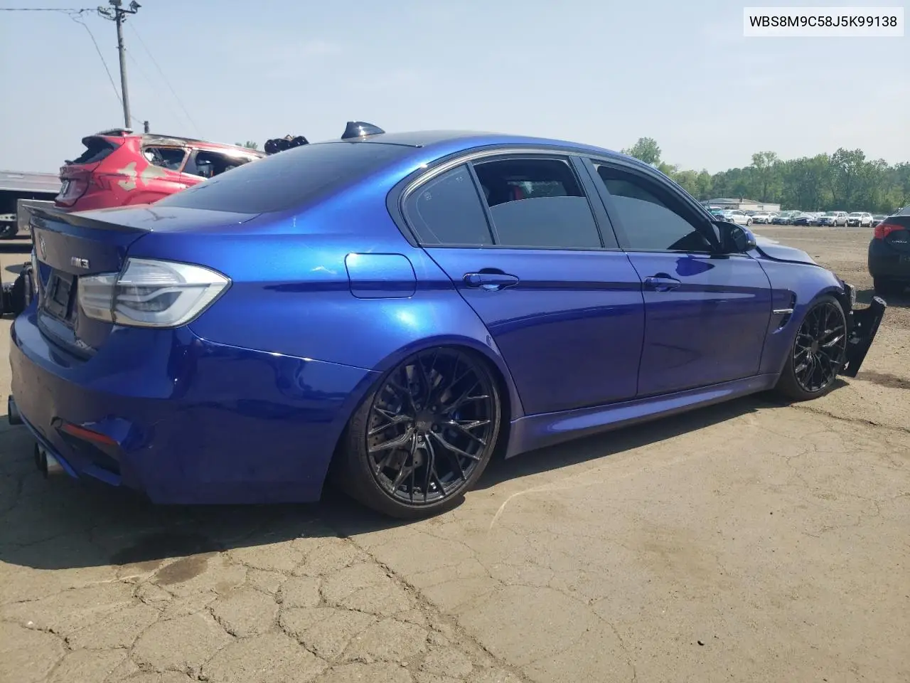 2018 BMW M3 VIN: WBS8M9C58J5K99138 Lot: 60116885