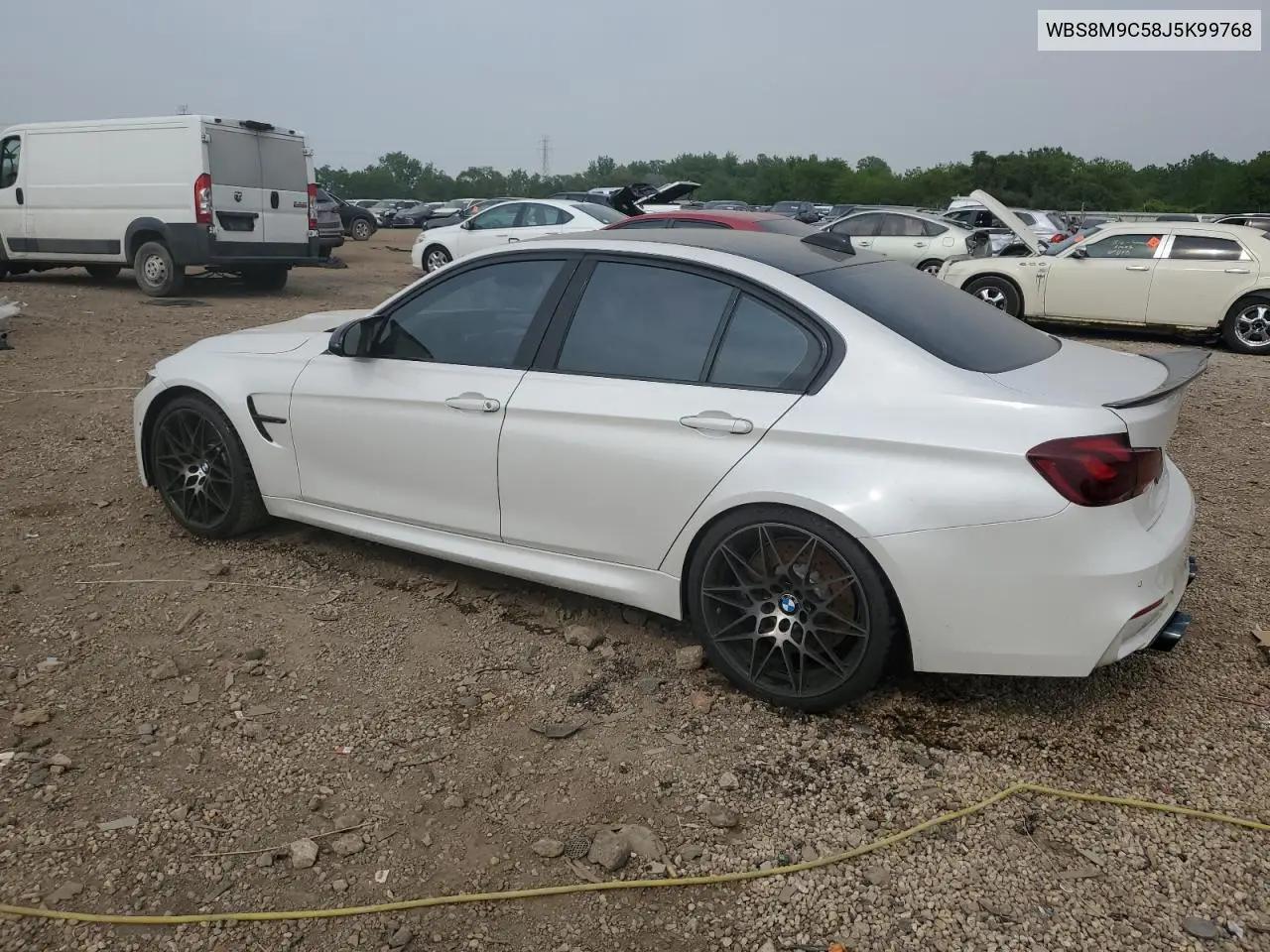 2018 BMW M3 VIN: WBS8M9C58J5K99768 Lot: 60824105