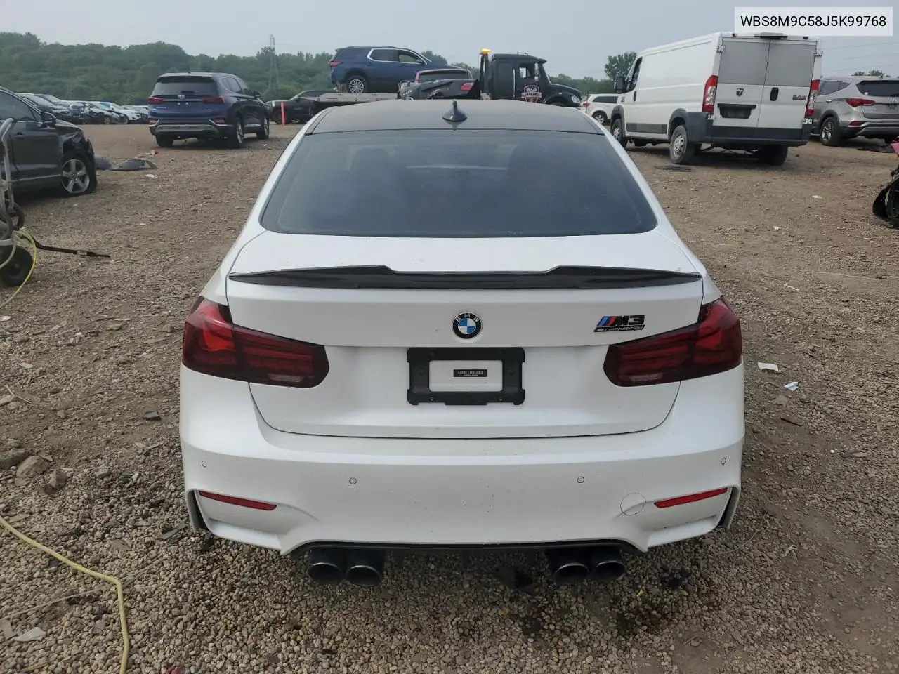 2018 BMW M3 VIN: WBS8M9C58J5K99768 Lot: 60824105