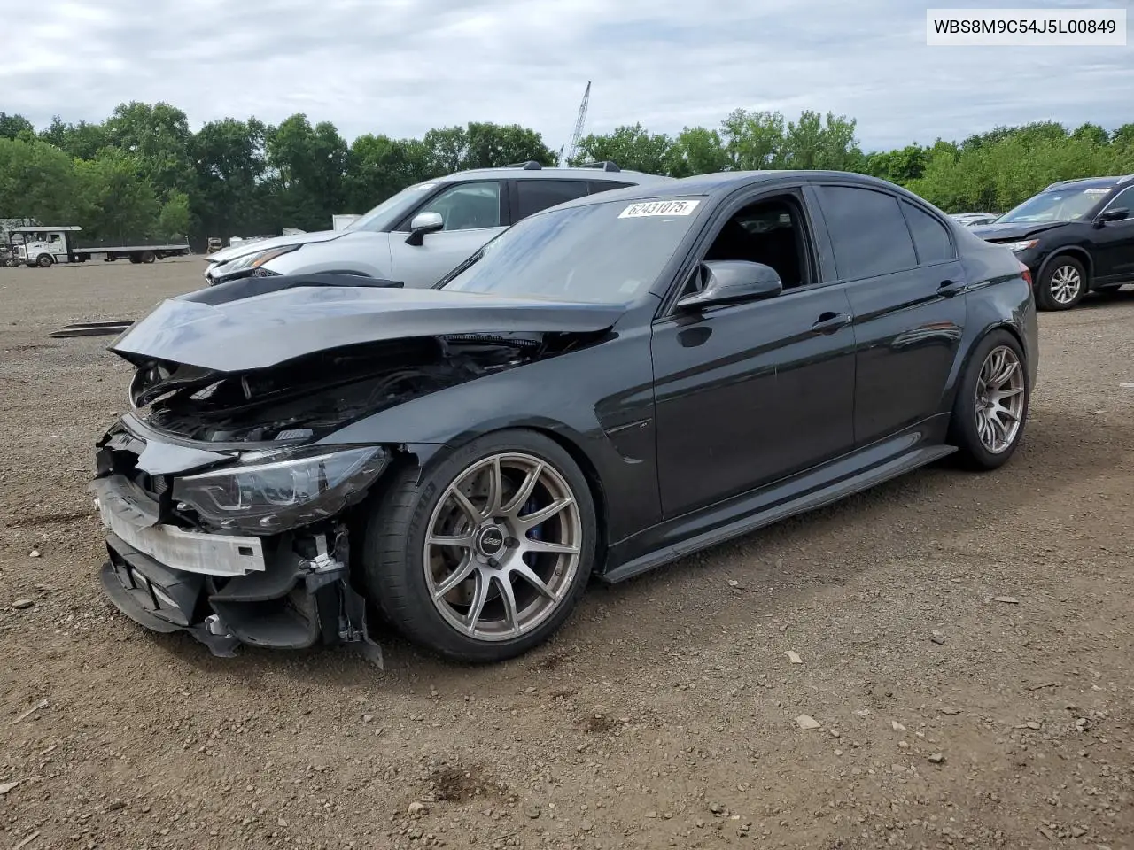2018 BMW M3 VIN: WBS8M9C54J5L00849 Lot: 62431075