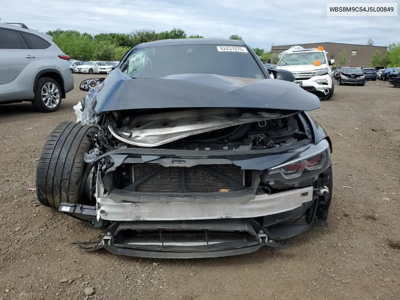 2018 BMW M3 VIN: WBS8M9C54J5L00849 Lot: 62431075