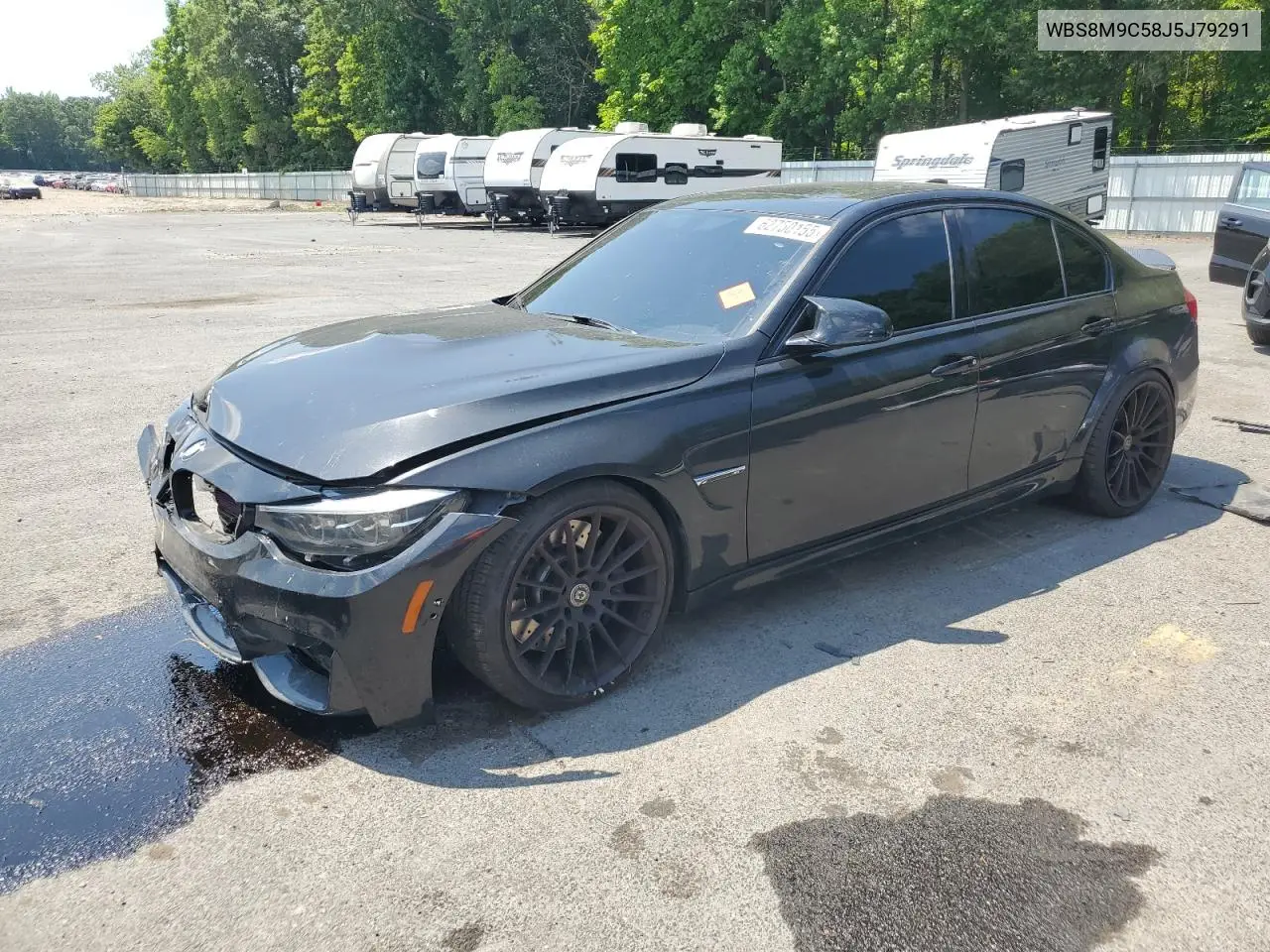 2018 BMW M3 VIN: WBS8M9C58J5J79291 Lot: 62750155