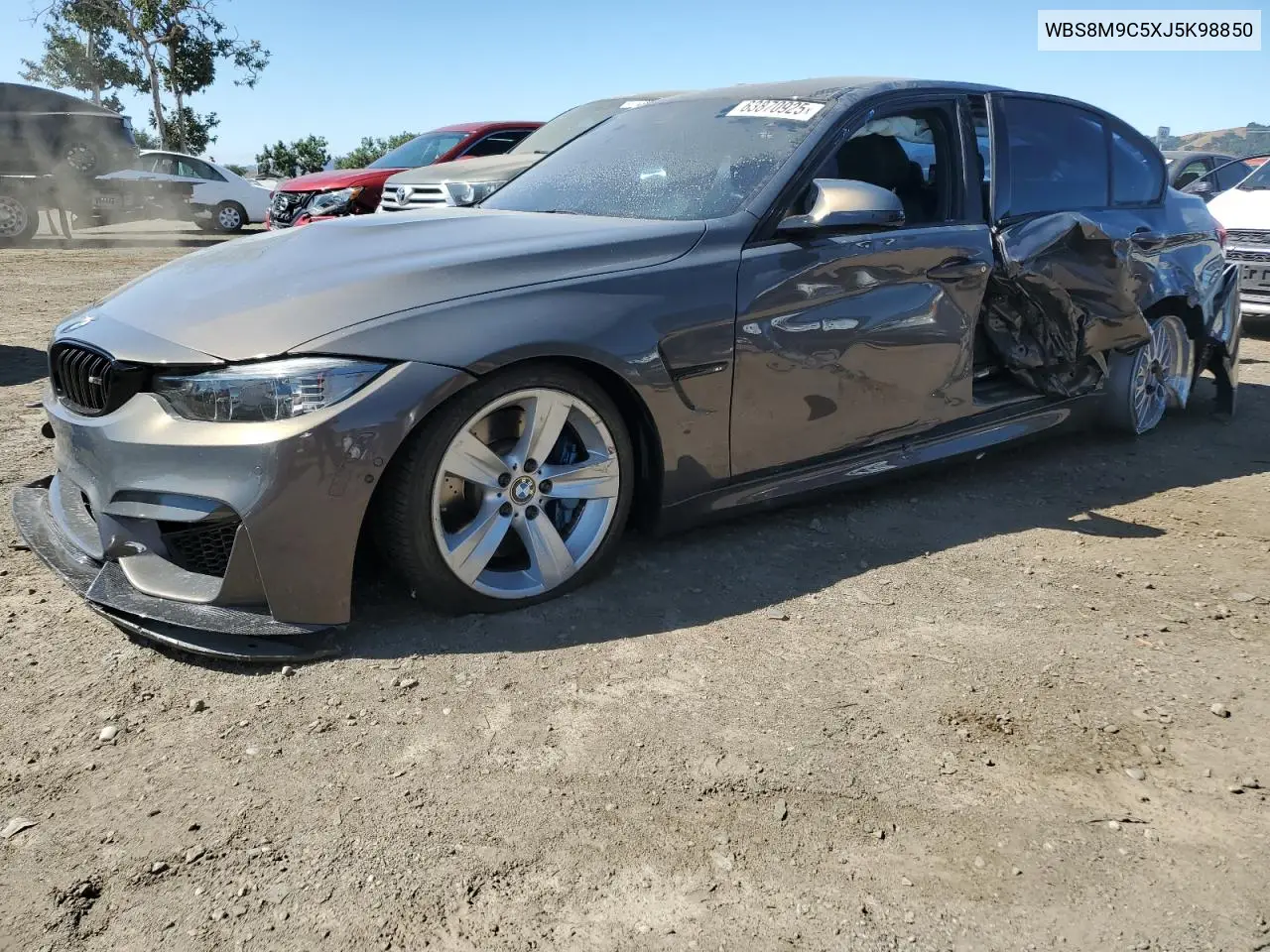 2018 BMW M3 VIN: WBS8M9C5XJ5K98850 Lot: 63870925