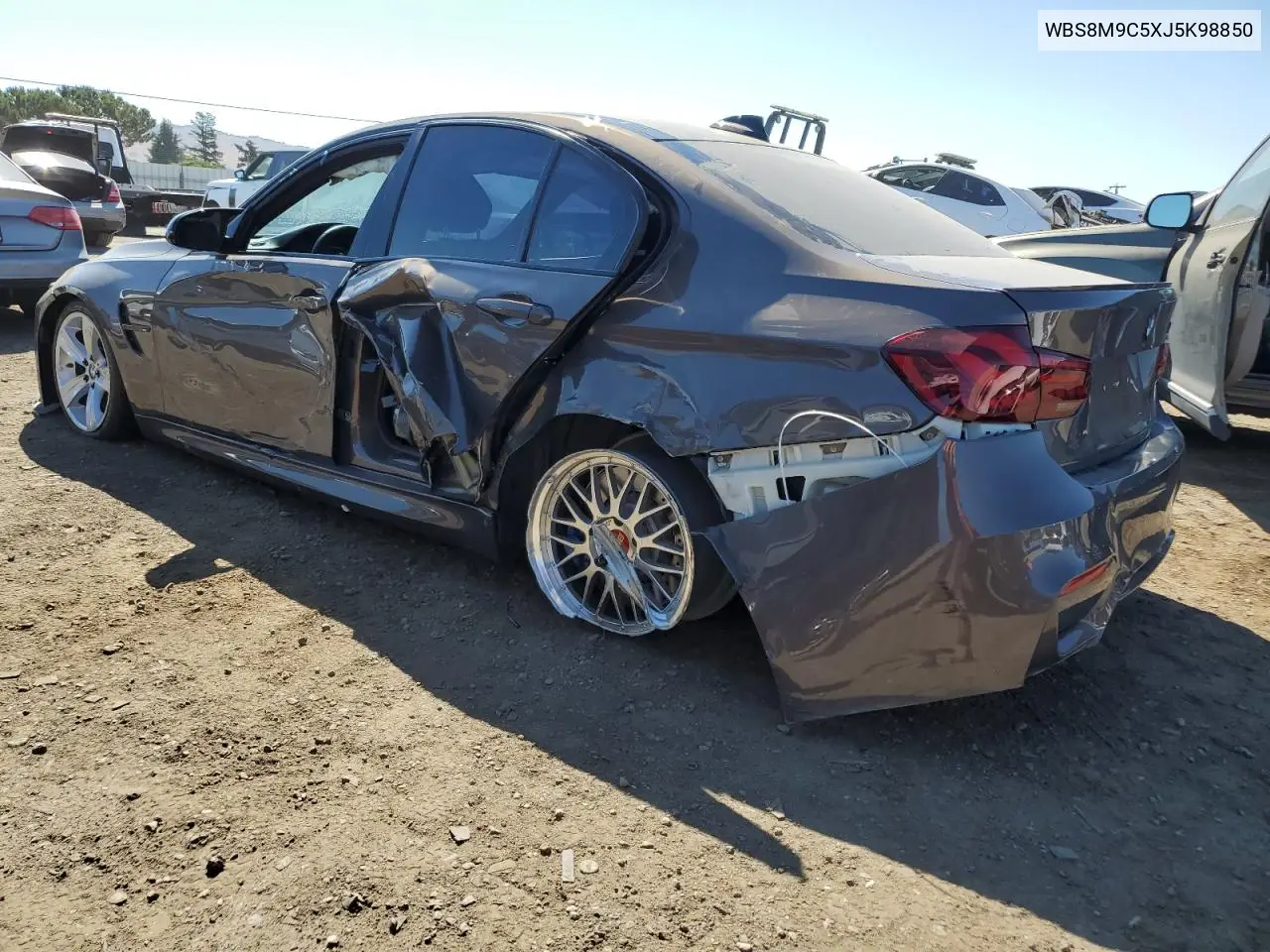2018 BMW M3 VIN: WBS8M9C5XJ5K98850 Lot: 63870925
