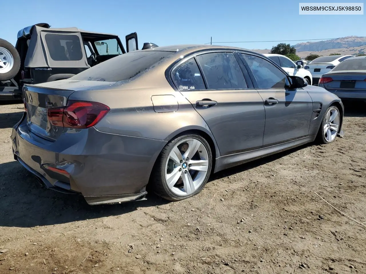 2018 BMW M3 VIN: WBS8M9C5XJ5K98850 Lot: 63870925