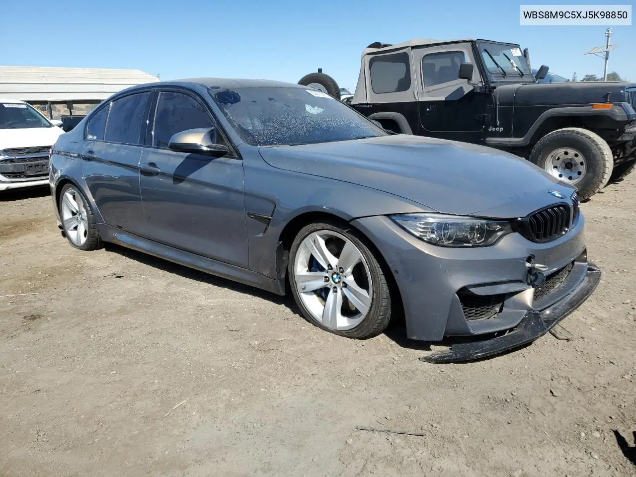 2018 BMW M3 VIN: WBS8M9C5XJ5K98850 Lot: 63870925