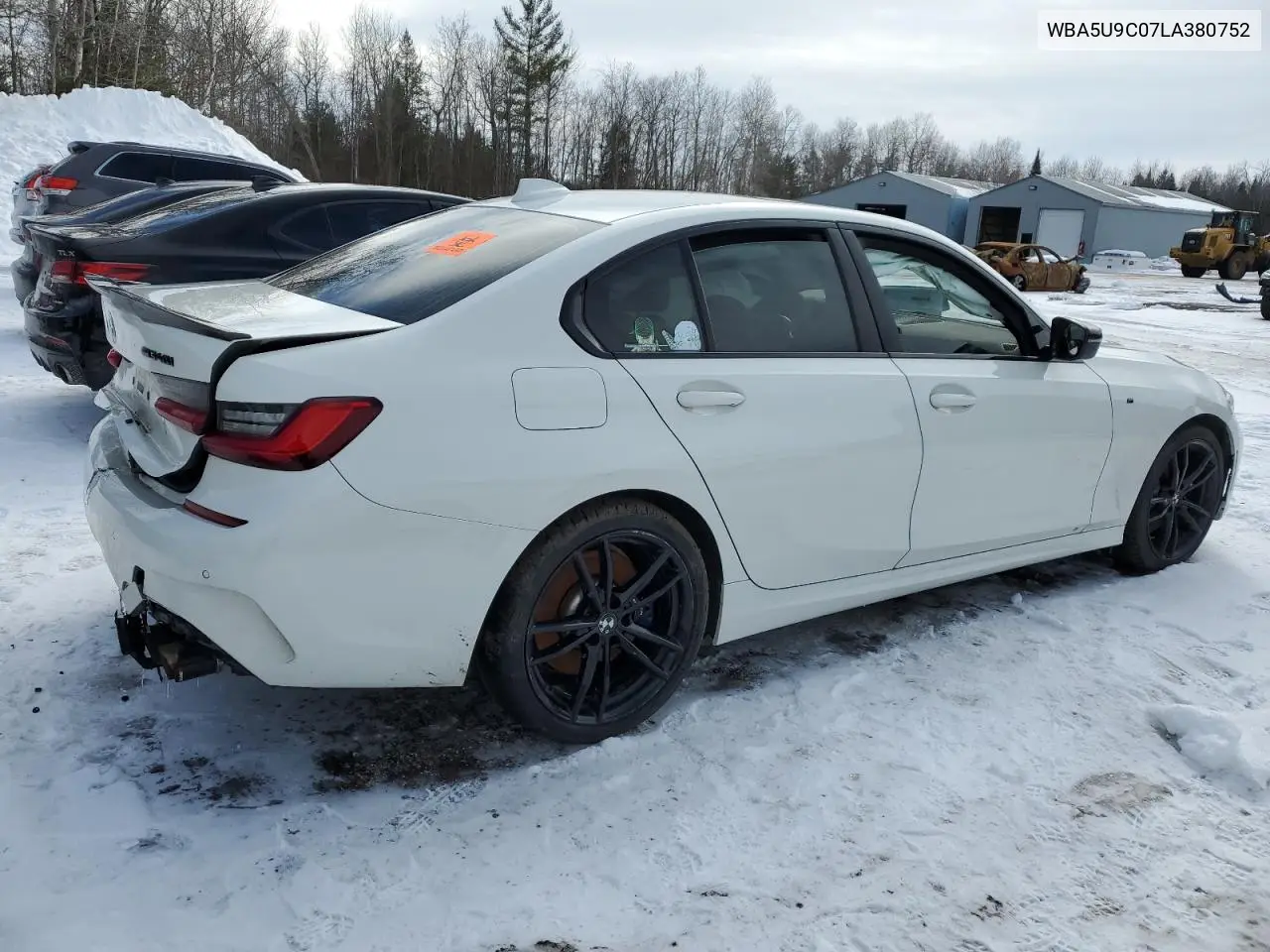 2020 BMW M340Xi VIN: WBA5U9C07LA380752 Lot: 46270075