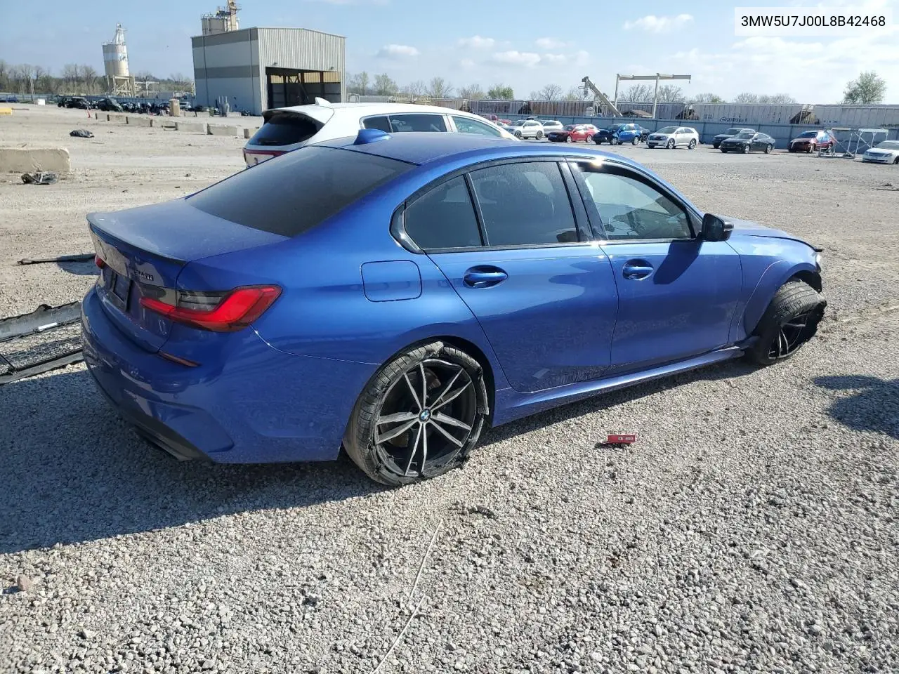 2020 BMW M340I VIN: 3MW5U7J00L8B42468 Lot: 51795665