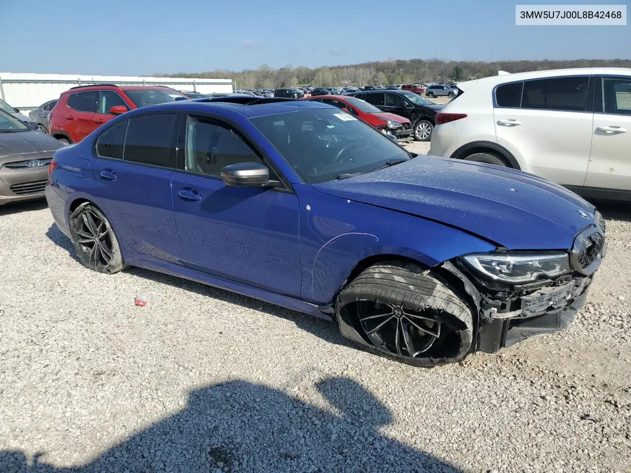 2020 BMW M340I VIN: 3MW5U7J00L8B42468 Lot: 51795665