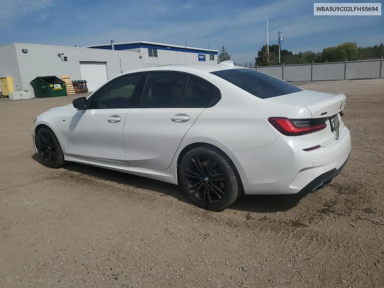2020 BMW M340Xi VIN: WBA5U9C02LFH55694 Lot: 54700785
