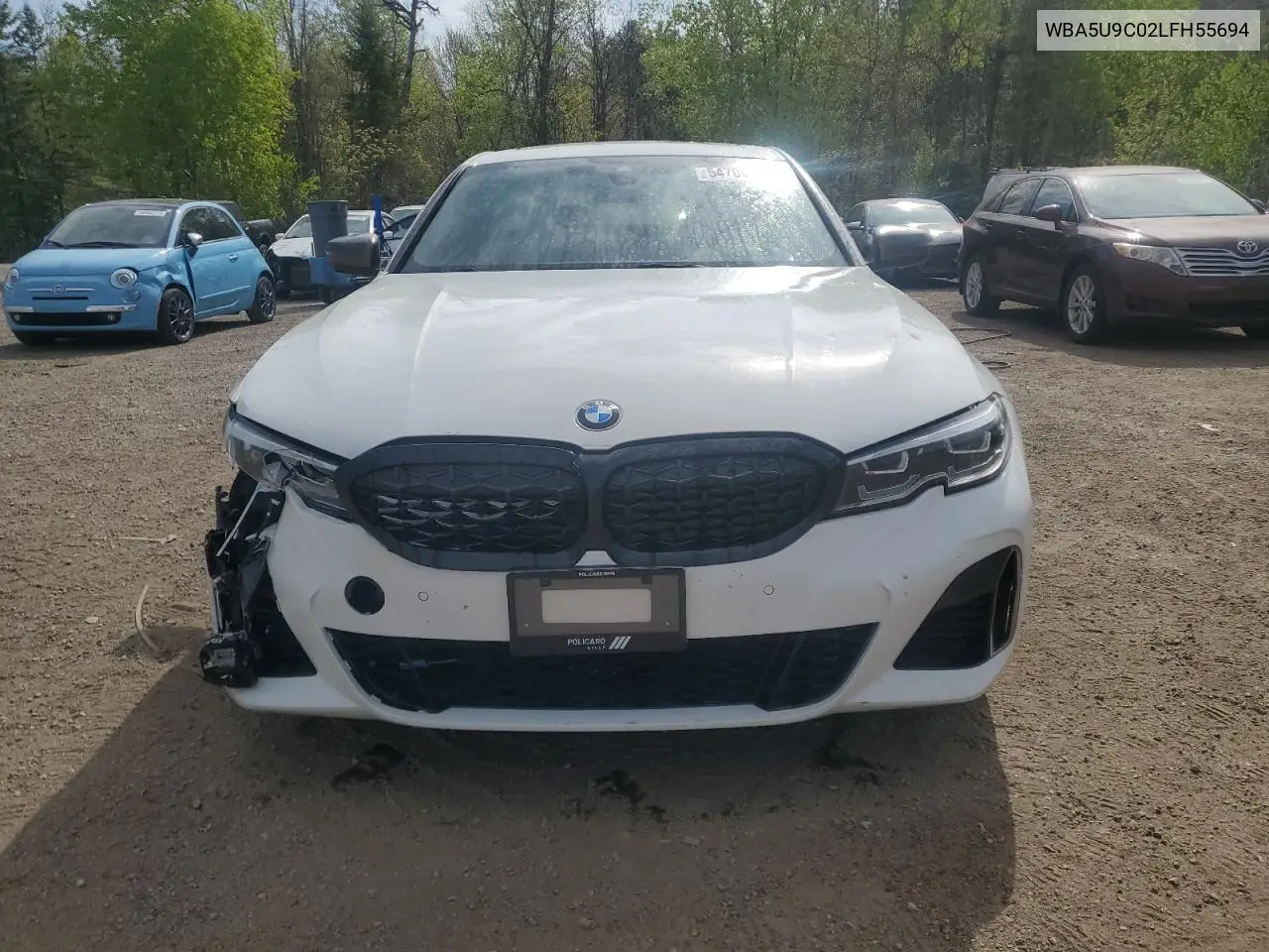 2020 BMW M340Xi VIN: WBA5U9C02LFH55694 Lot: 54700785